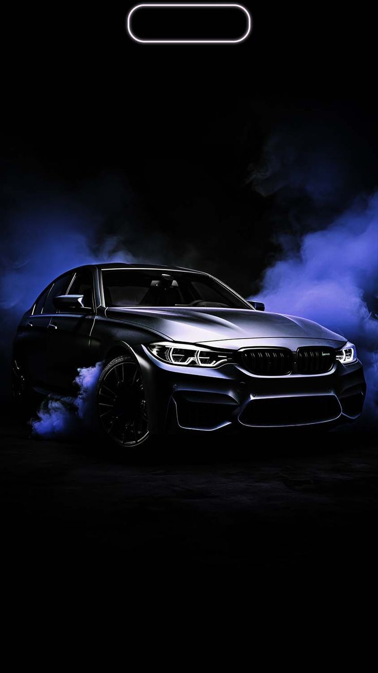 736x1308 iPhone 15 Pro BMW OLED Dynamic Island Wallpaper