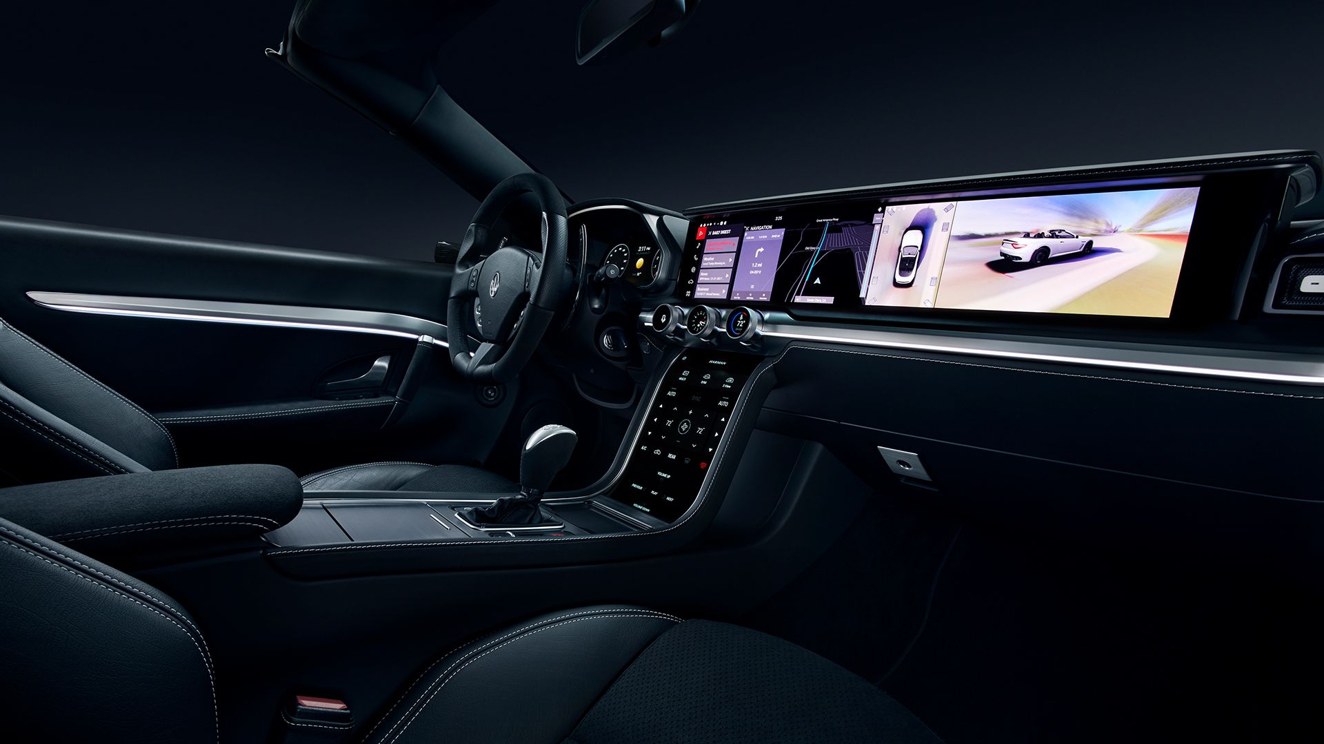 1920x1080 Samsung Showcases Next Gen Gigantic OLED Screens For Connected Cars