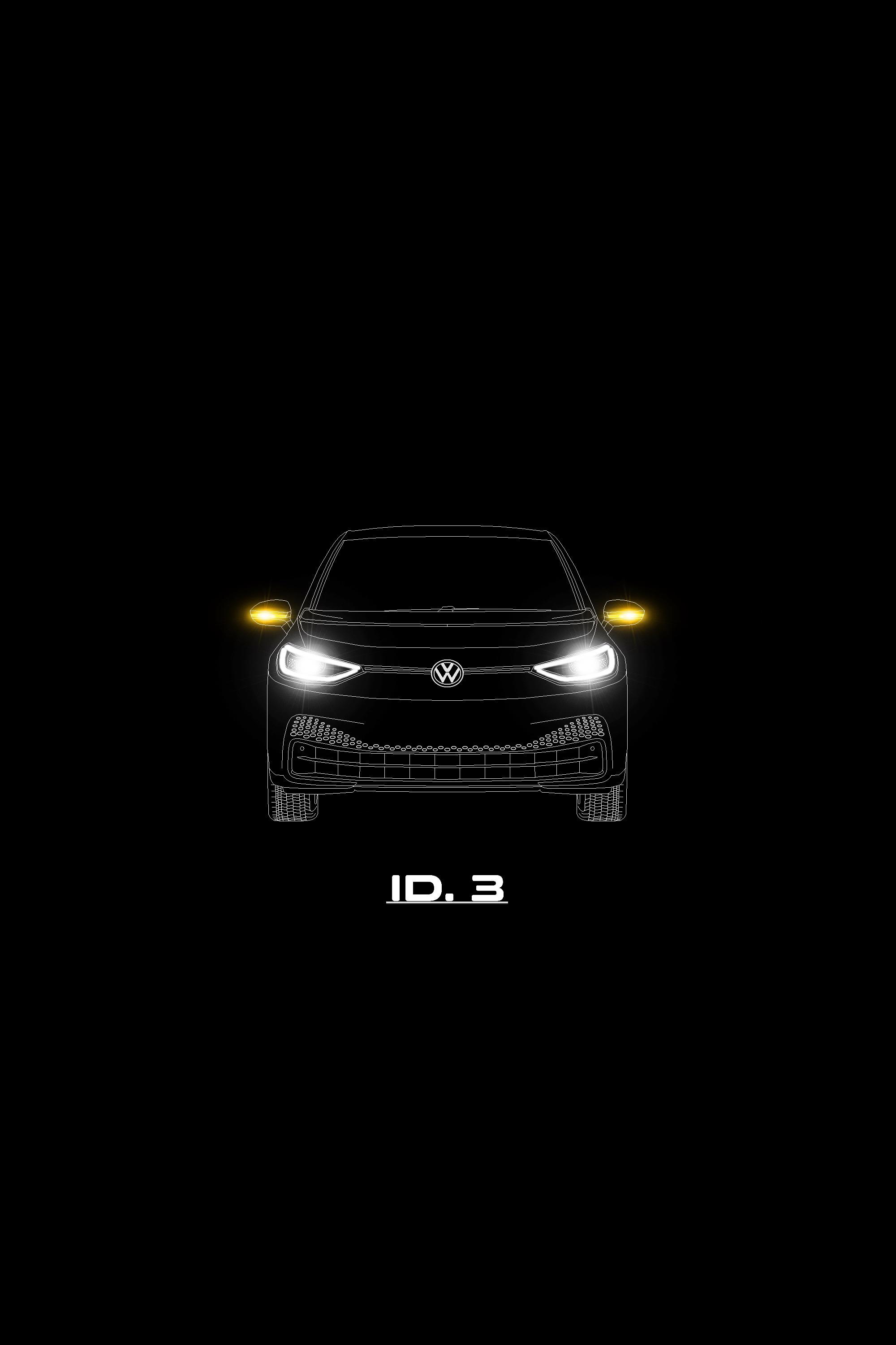 2000x3000 I Made An OLED Friendly Lock Screen Wallpaper Of The ID.3. Too Bad It's Not Coming Out In The U.S