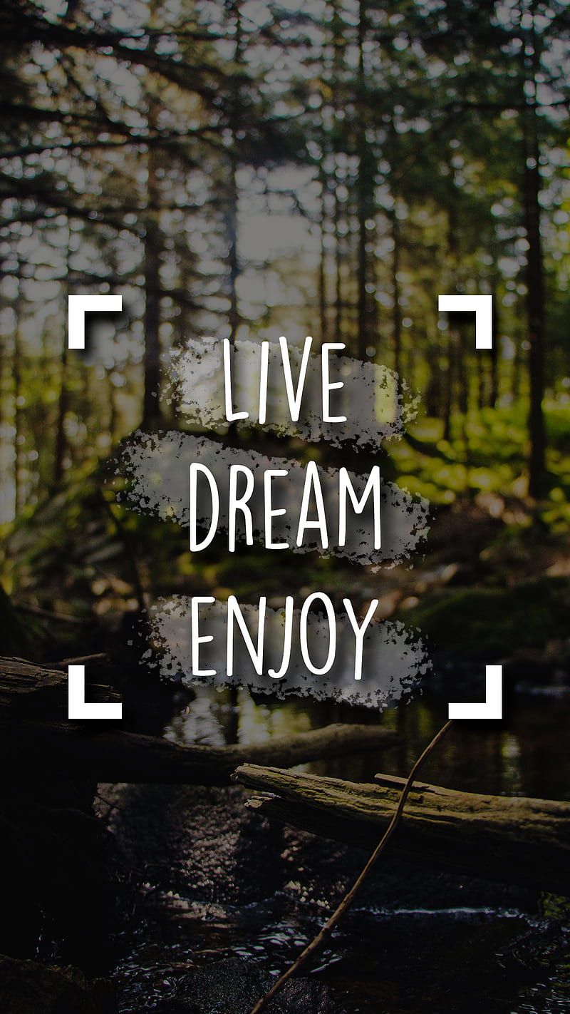 800x1422 Nature, calm, dream, enjoy, hope, live, meditation, quote, quotes, success, work, HD phone wallpaper