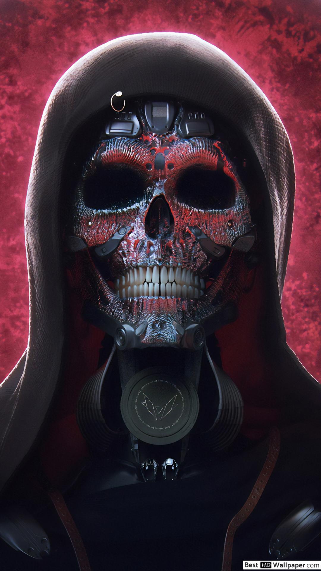 1080x1920 Skull 4k Wallpaper For Mobile Wallpaper