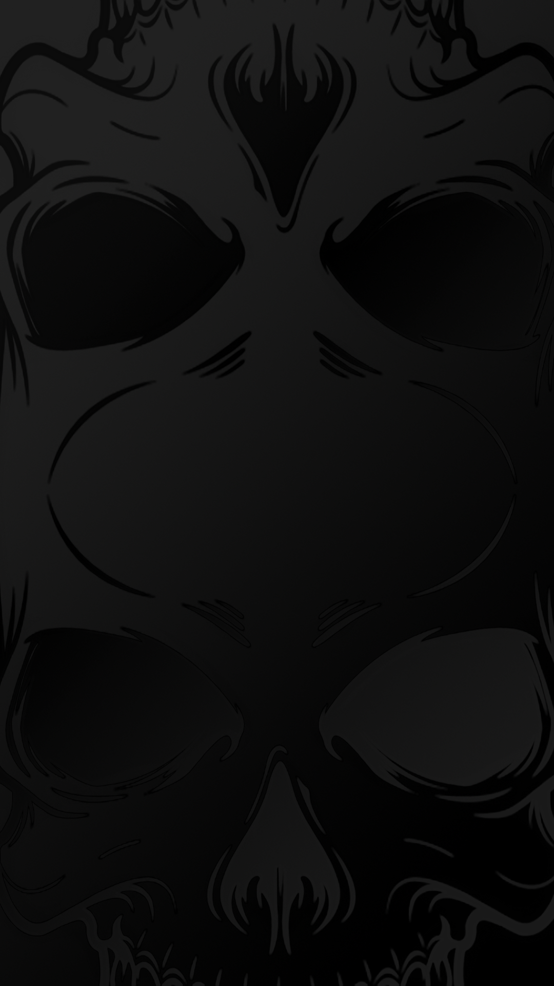 1080x1920 Ultra HD Stealth Skull Wallpaper For Your Mobile Phone .0533