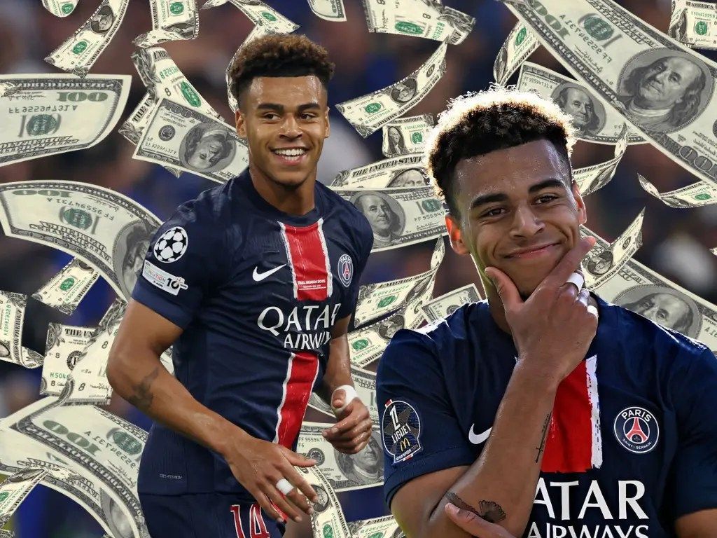 1024x768 Desire Doue Net Worth 2025: How much money does the PSG Superstar Have? Net Worth