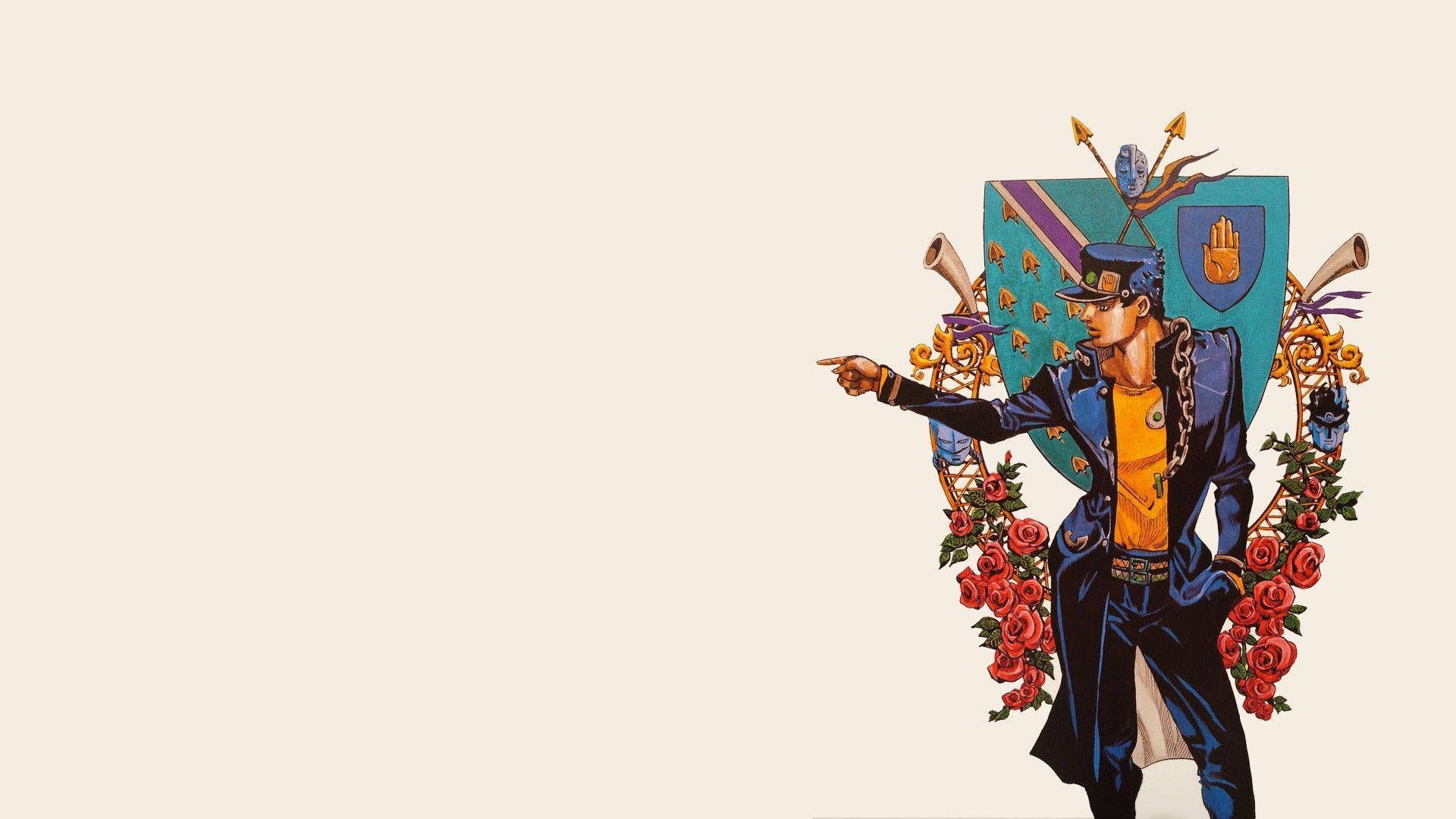 1920x1080 Jotaro Kujo Jojos Bizarre Adventure Wallpaper