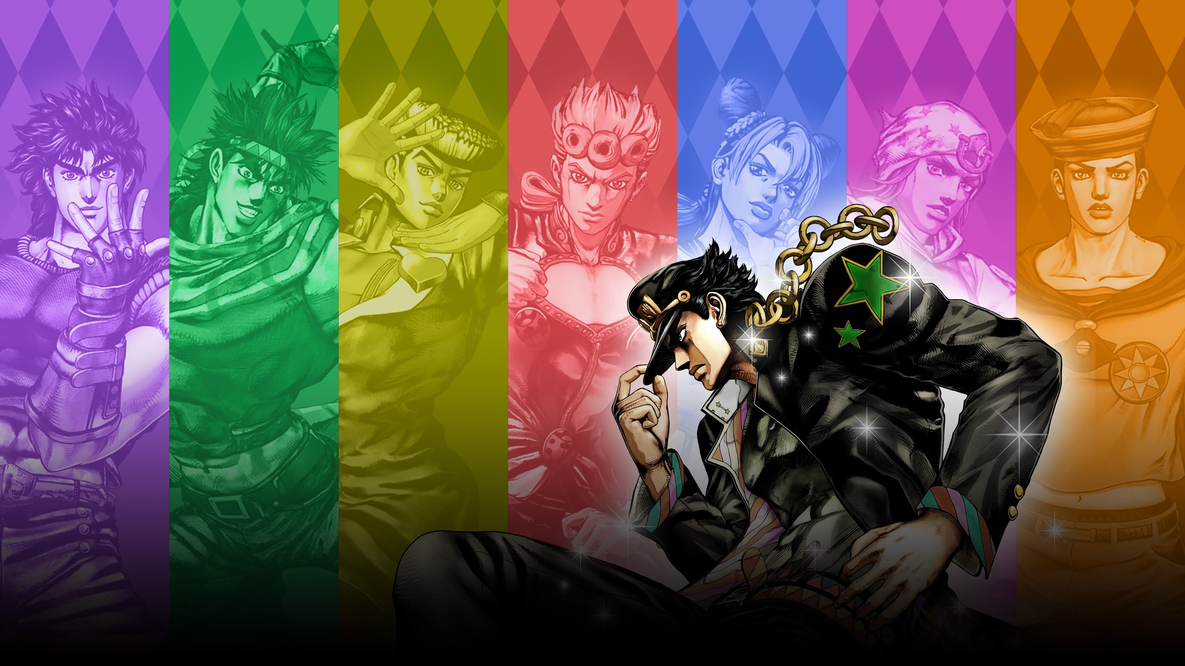 3840x2160 JoJo's Bizarre Adventure All Star Battle R 4k Gaming Poster Wallpaper, HD Games 4K Wallpaper, Image And Background