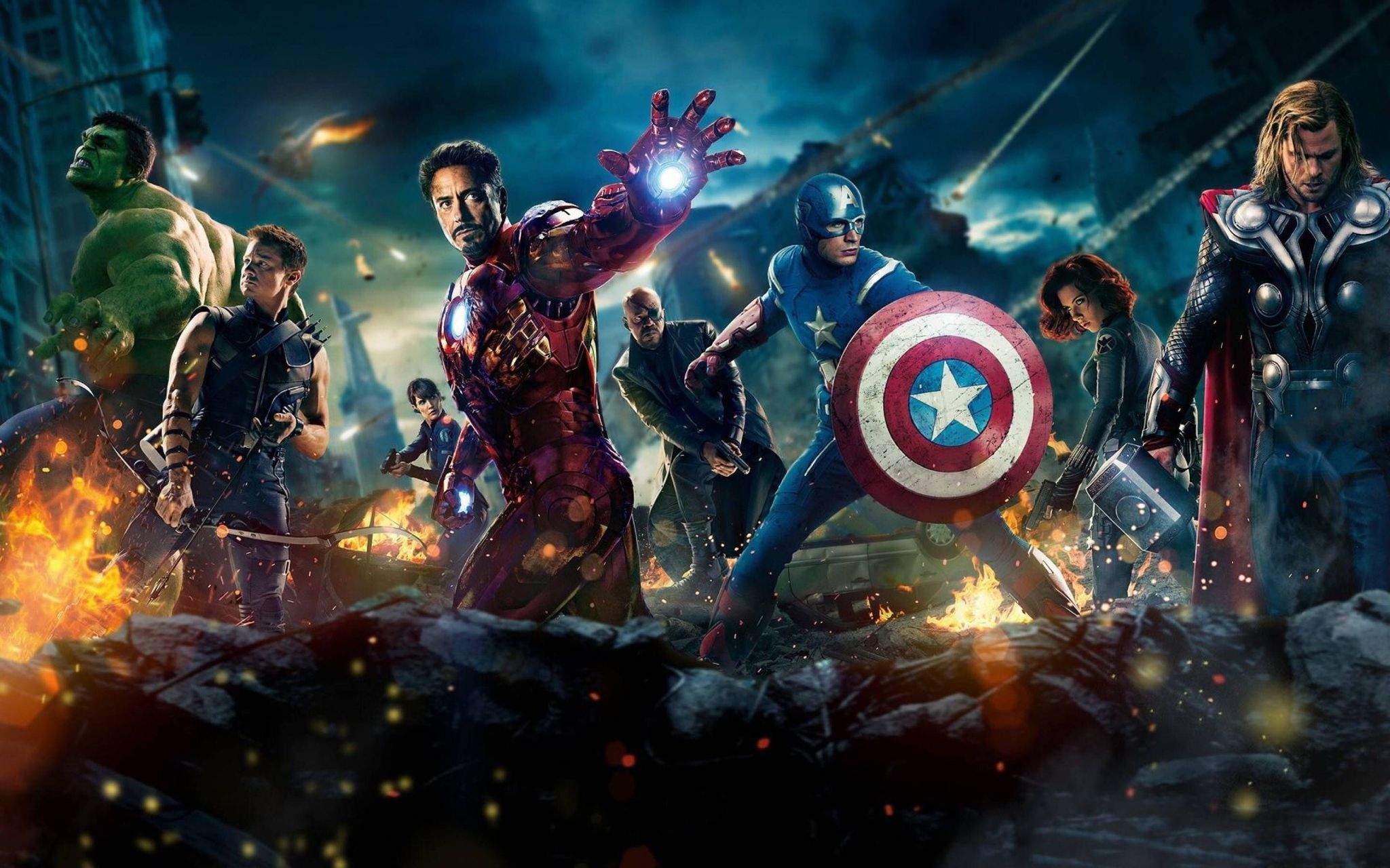 2048x1280 Marvel Landscape Wallpaper
