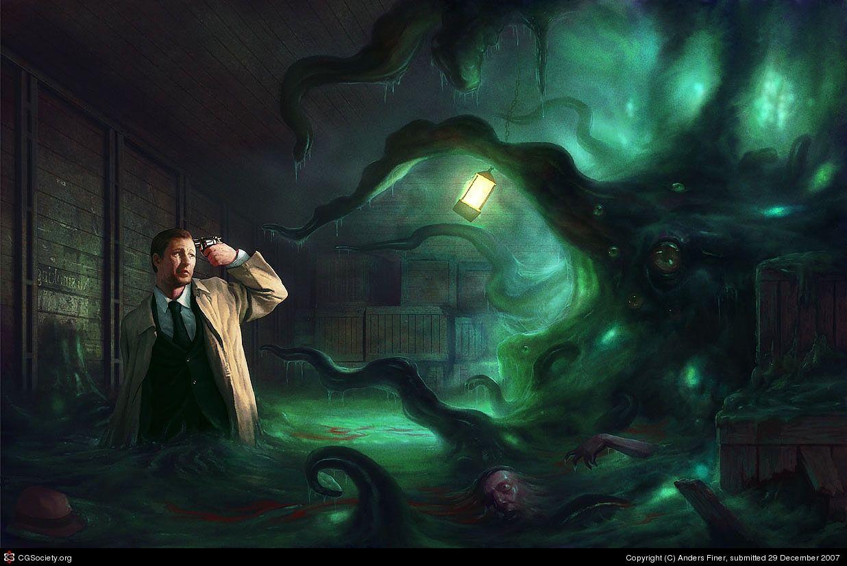 1236x826 Lovecraftian Horror Wallpaper. Horror Movie Wallpaper, Horror Wallpaper And Sci Fi Horror HD Wallpaper