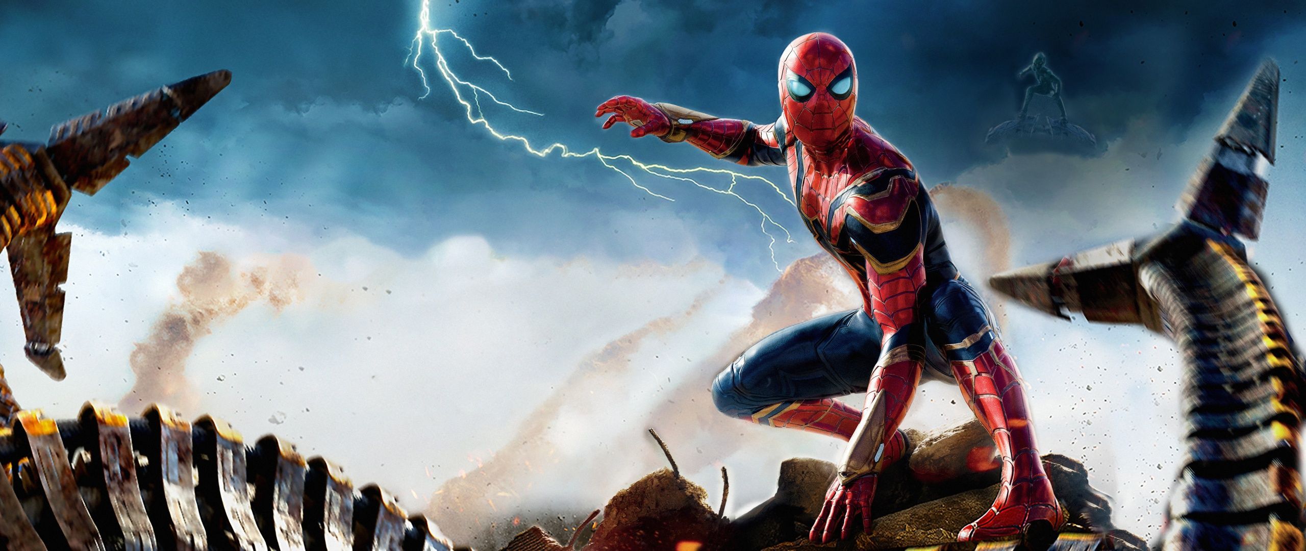 2560x1080 Spider Man: No Way Home Wallpaper 4K, 2021 Movies