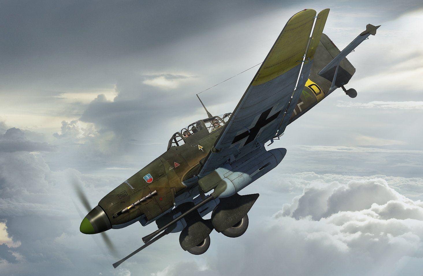 1465x959 Junkers JU87 D 3 Skin For D 5 Of Hauptmann Hans Ulrich Rudel III SG2. Skins And Templates 2 Sturmovik Forum
