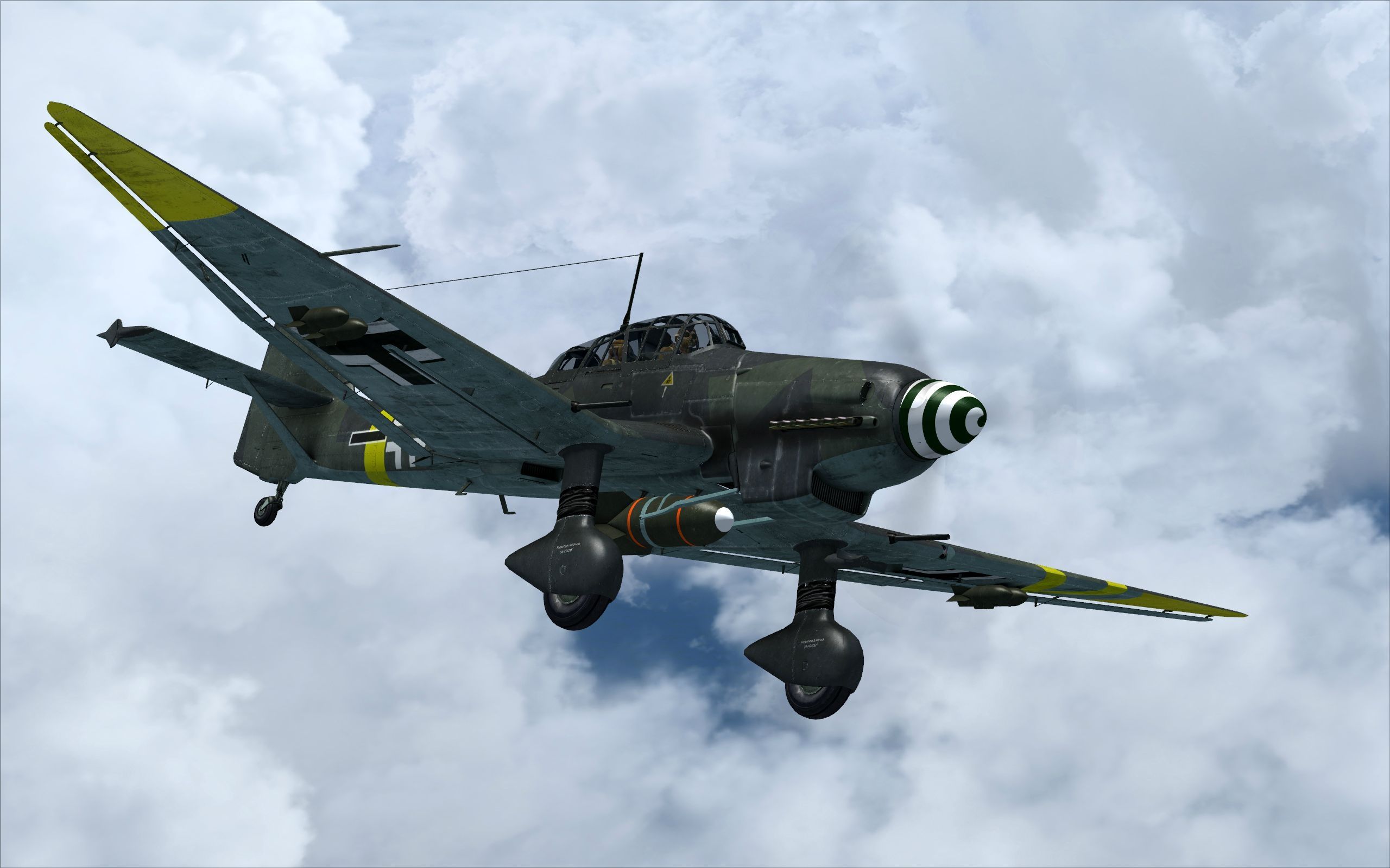 2560x1600 Junkers Airplane Wallpaper