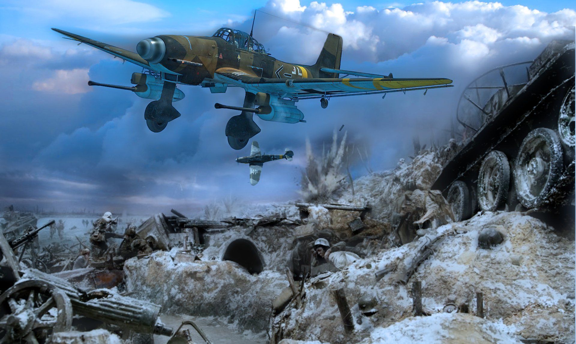1920x1147 Junkers JU87 D 3 Skin For D 5 Of Hauptmann Hans Ulrich Rudel III SG2. Skins And Templates 2 Sturmovik Forum
