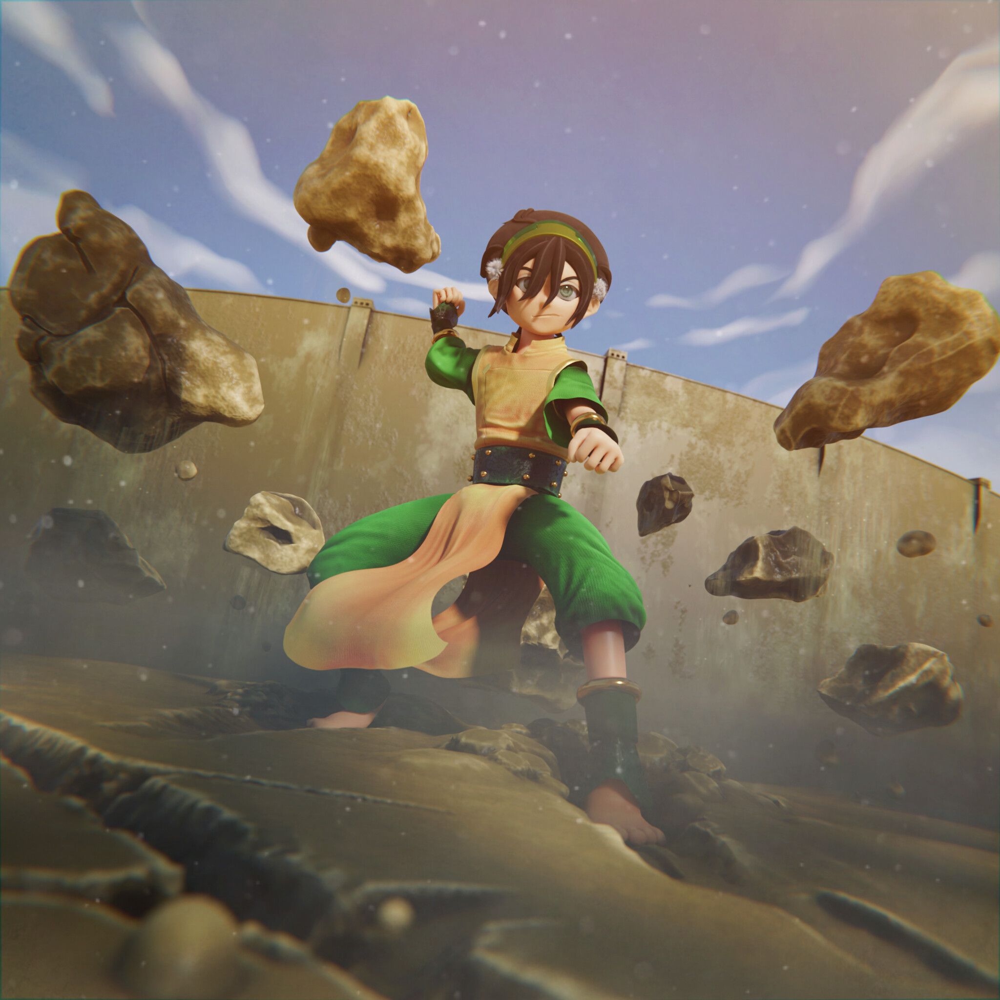 2048x2048 Toph from Avatar: The Last Airbender Projects Artists Community