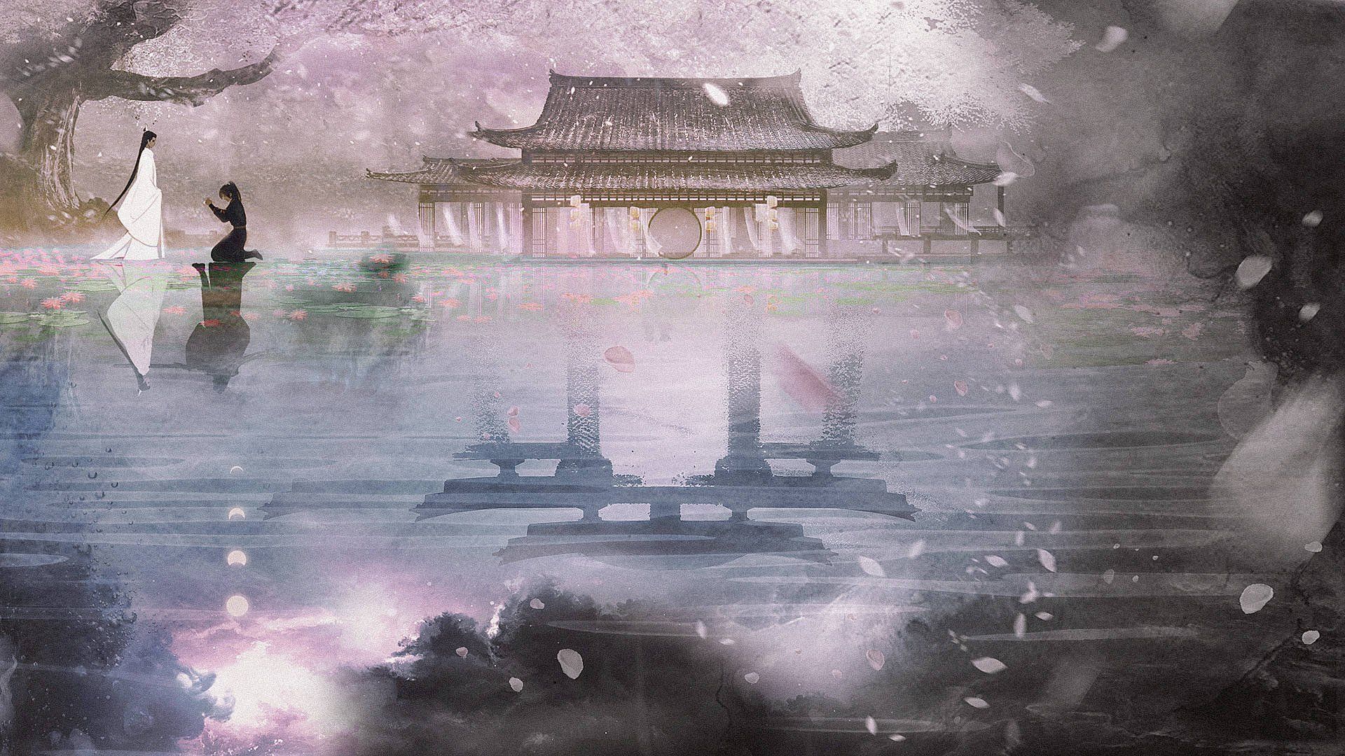 1920x1080 cdrama tweets على X: Excited netizens note that #Immortality changed up their background image on Weibo #皓衣行 / X