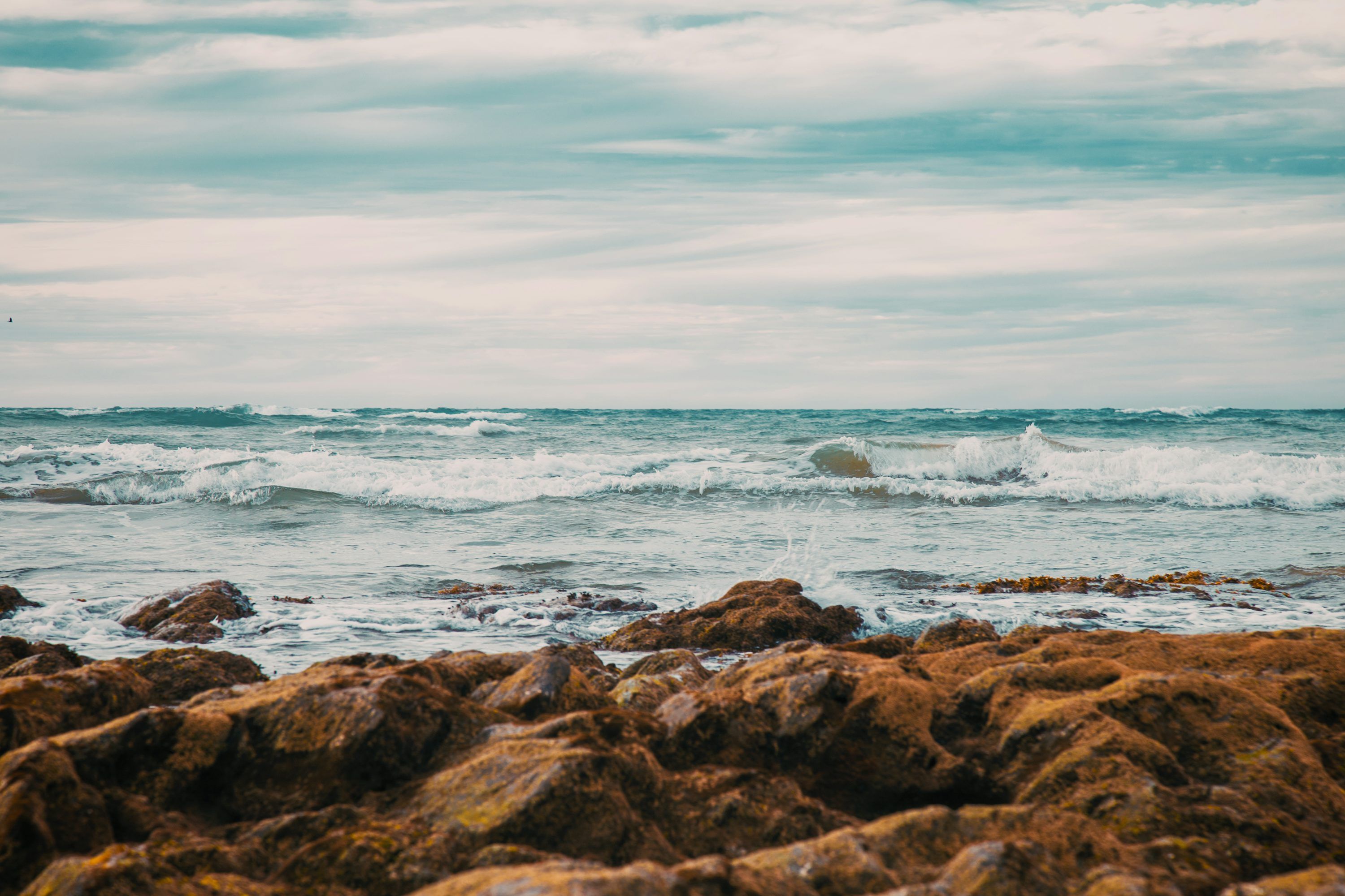 3000x2000 Beach Rocks Picture. Download Free Image