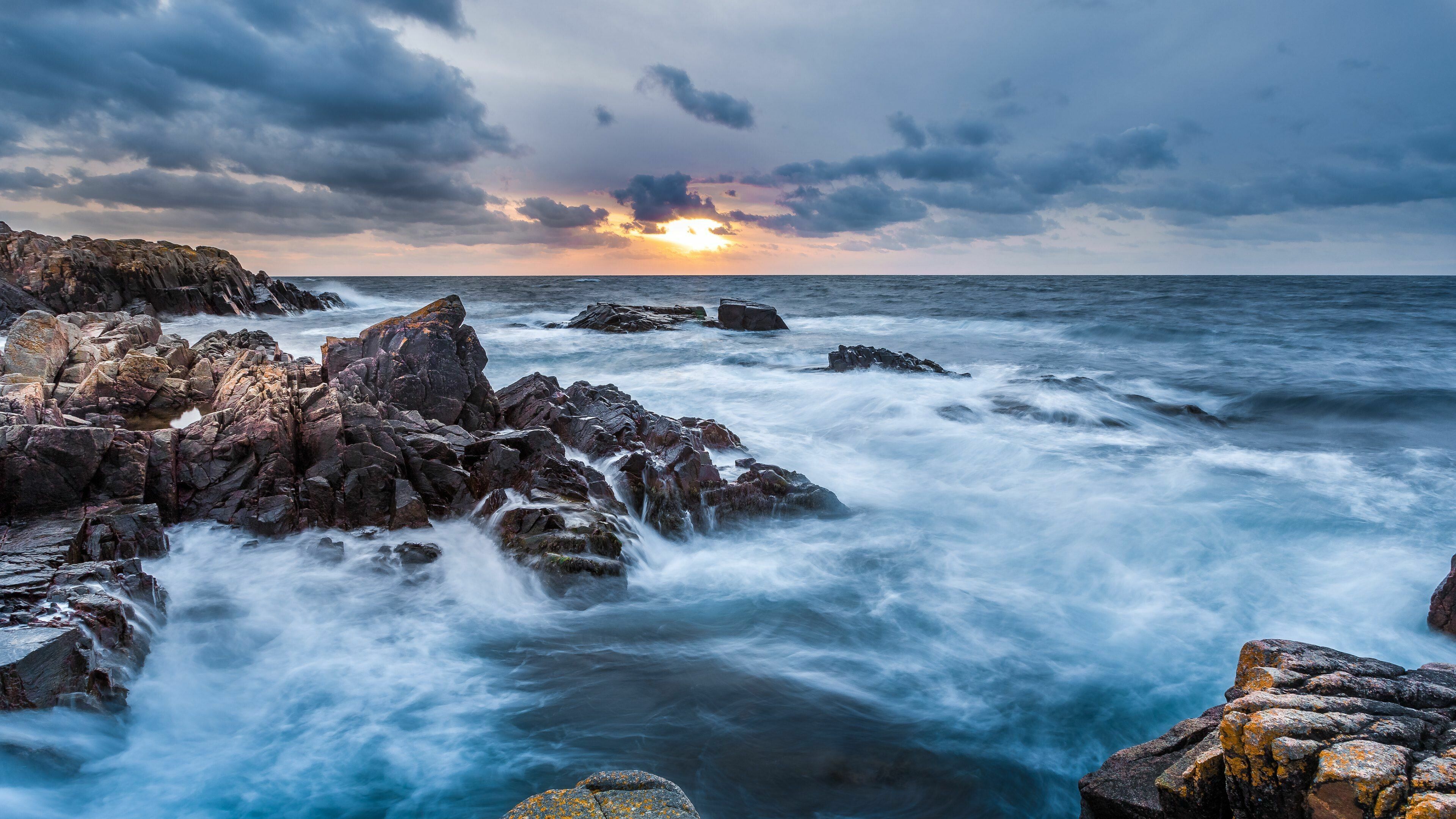 3840x2160 Ocean Wallpaper