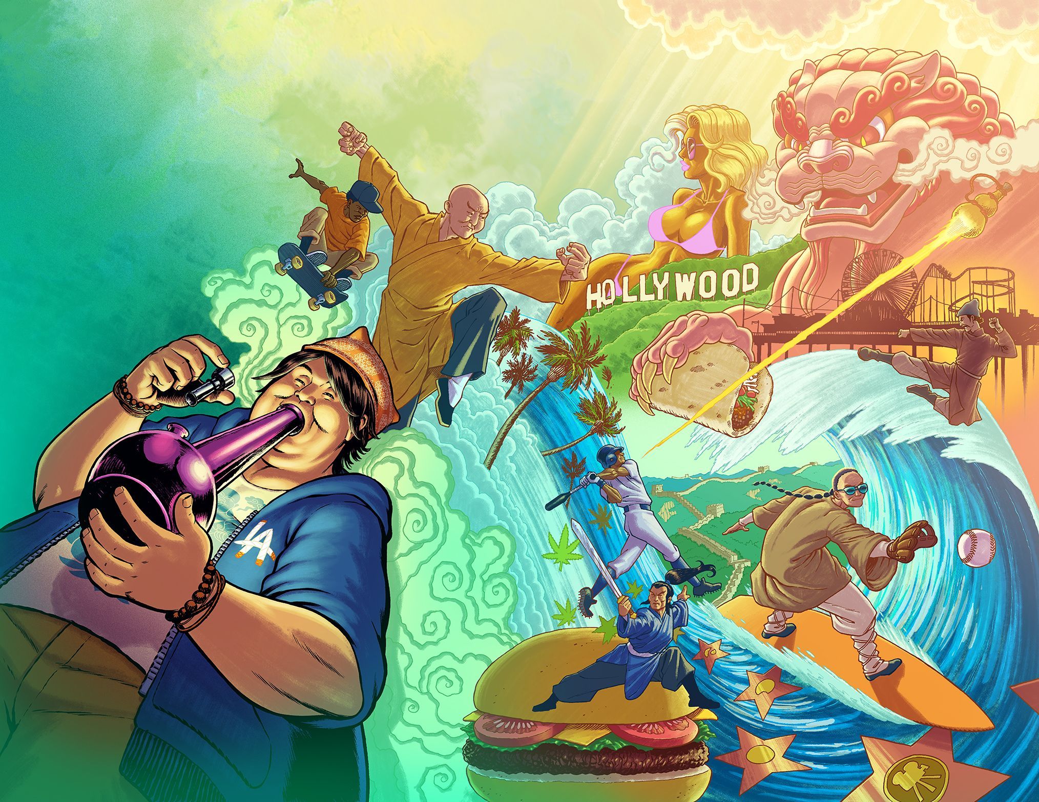 2028x1566 Get high and fight gentrification with the new kung fu adventure STONED MASTER