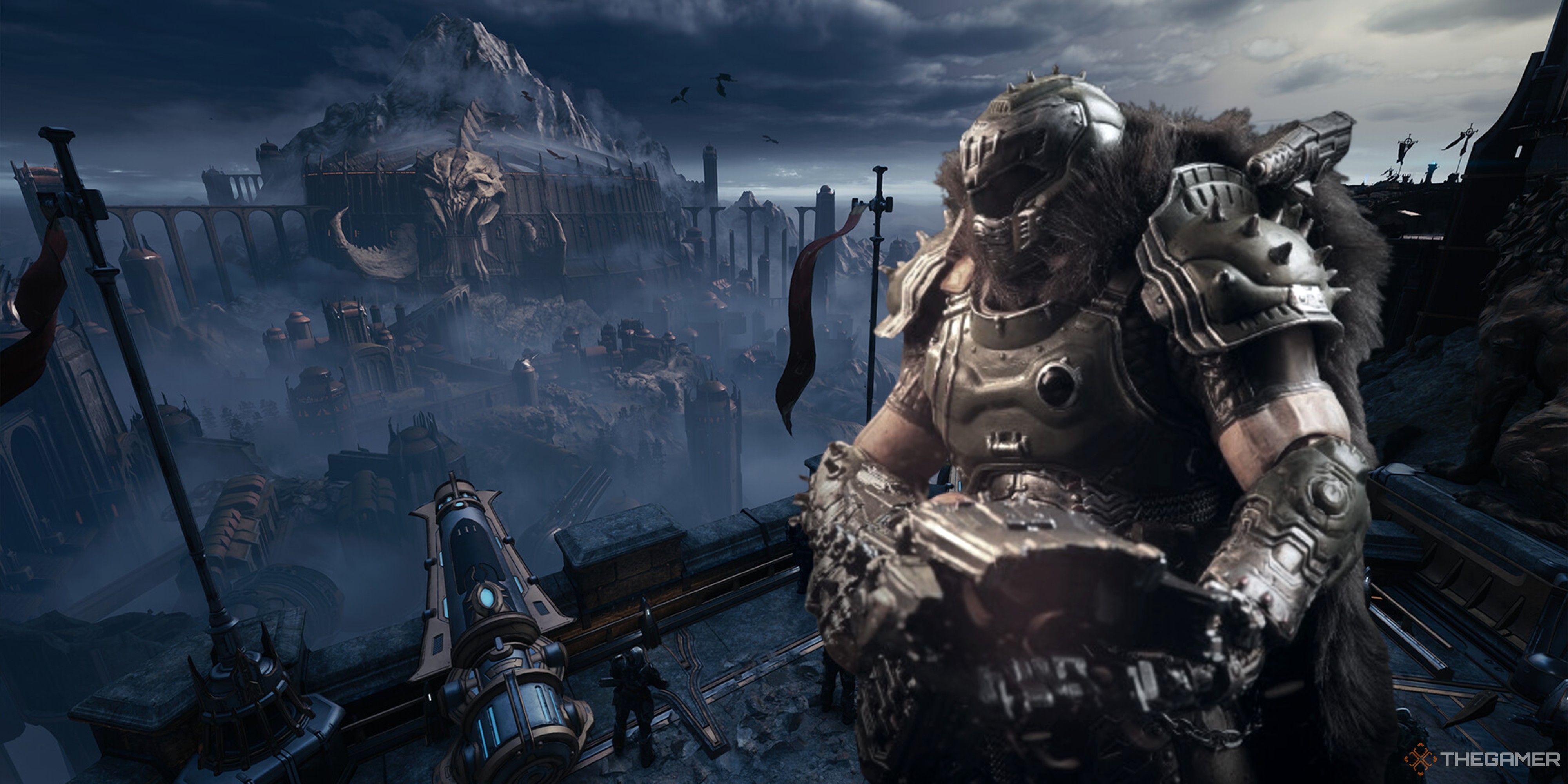 4000x2000 Doom: The Dark Ages Gets A Doom Slayer Action Figure To Celebrate Its Release