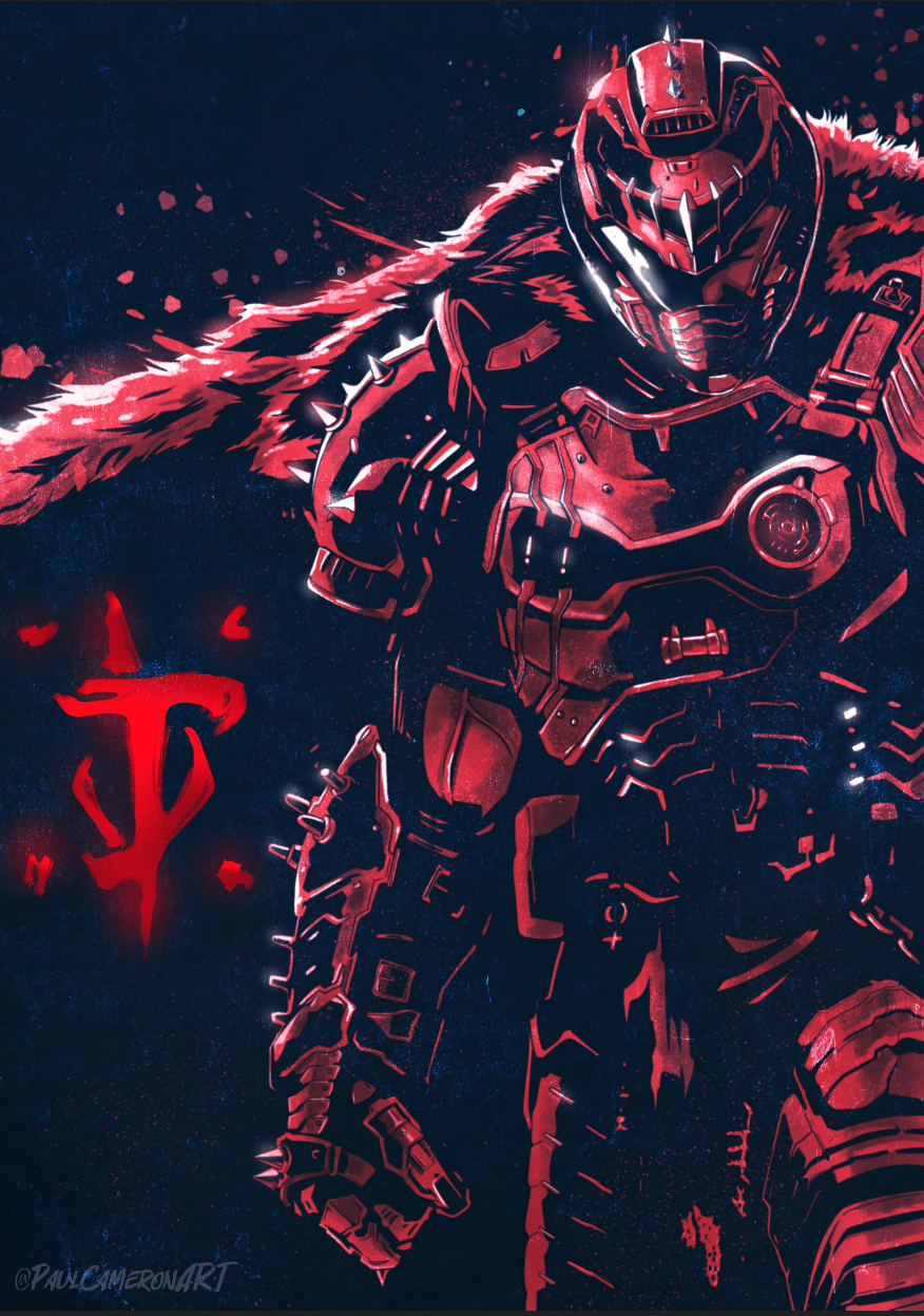 876x1247 Dark Ages fanart by me [@PaulCameronART]