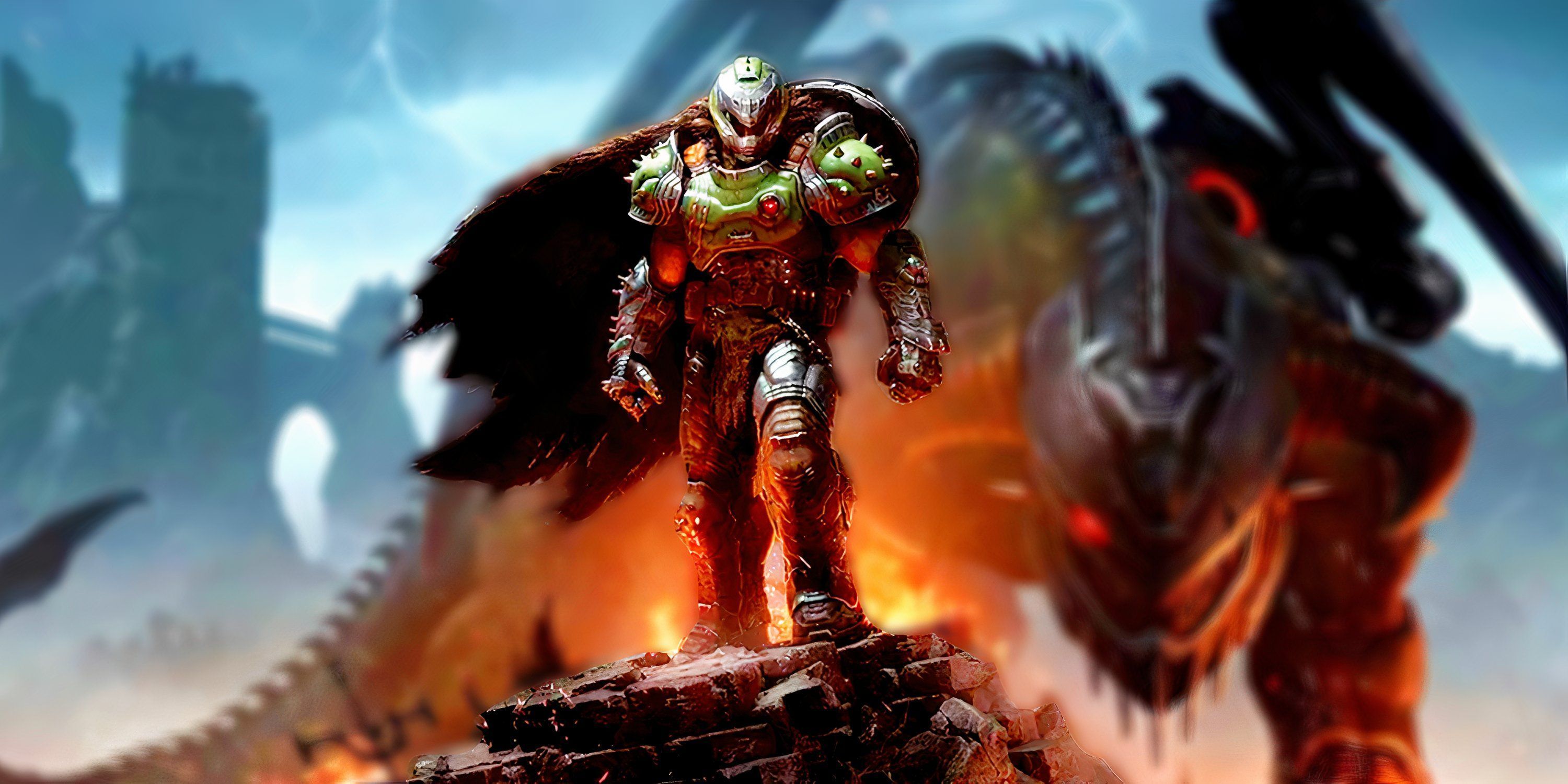 3000x1500 Incredible 3D Printed Doom: The Dark Ages Cosplay Took 3 Weeks Of Nonstop Work