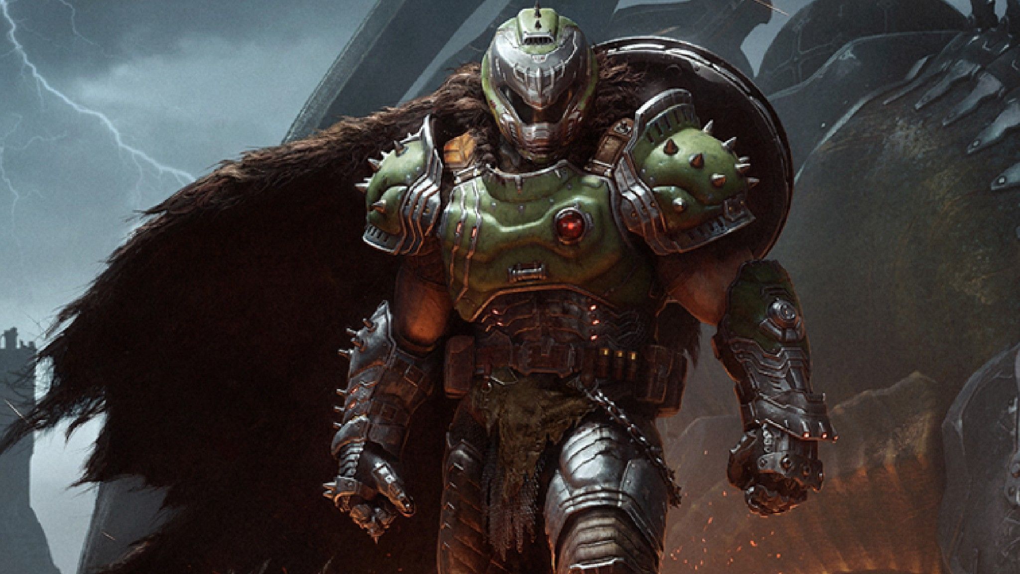 2048x1152 DOOM: The Dark Ages Shares First Look at the Cosmic Realm