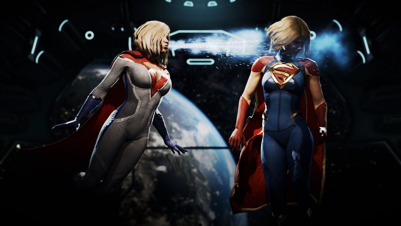 1280x720 Injustice 2 Girl vs Supergirl (XBOX Series X) [4K HDR]