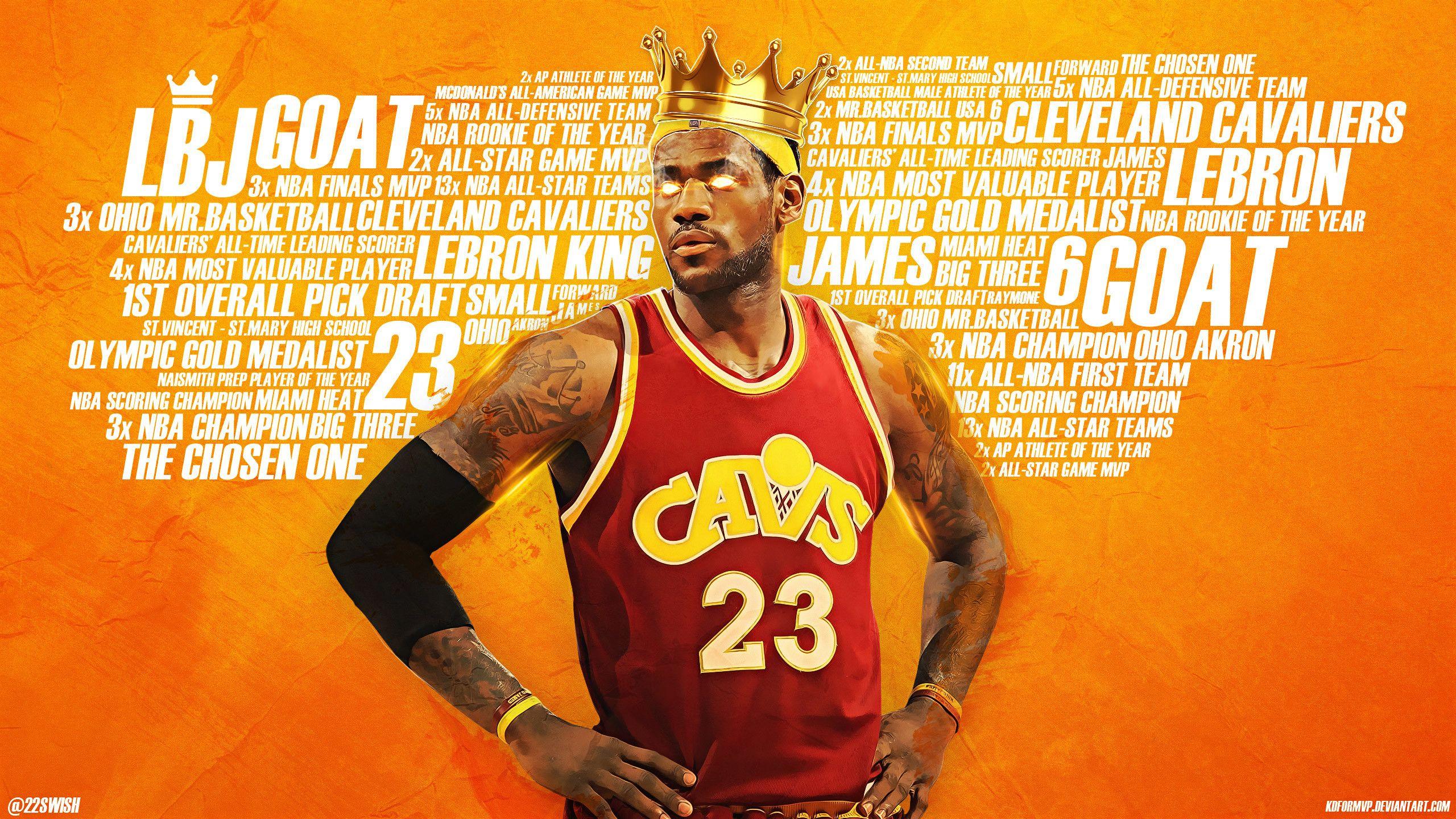 King LeBron Wallpapers on WallpaperDog