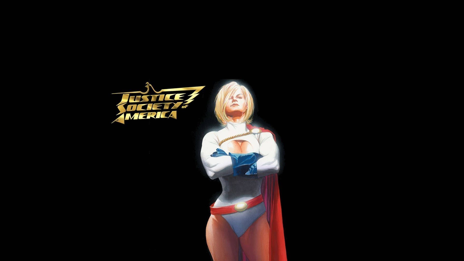 1920x1080 Download Power Girl: Justice Society Of America Wallpaper