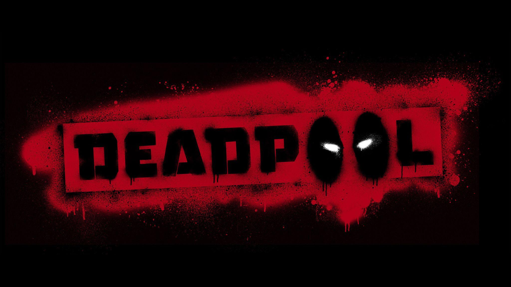 2048x1152 Deadpool 4k Logo 2048x1152 Resolution HD 4k Wallpaper