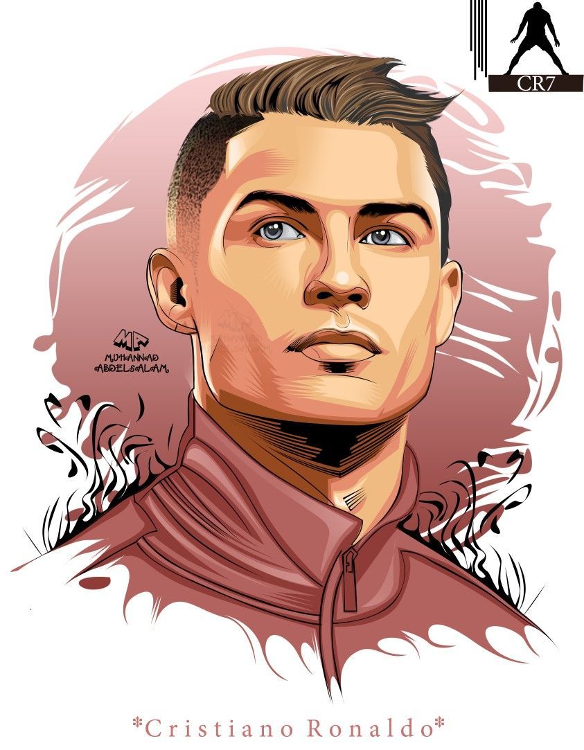 843x1083 Ronaldo Anime Pics Wallpaper