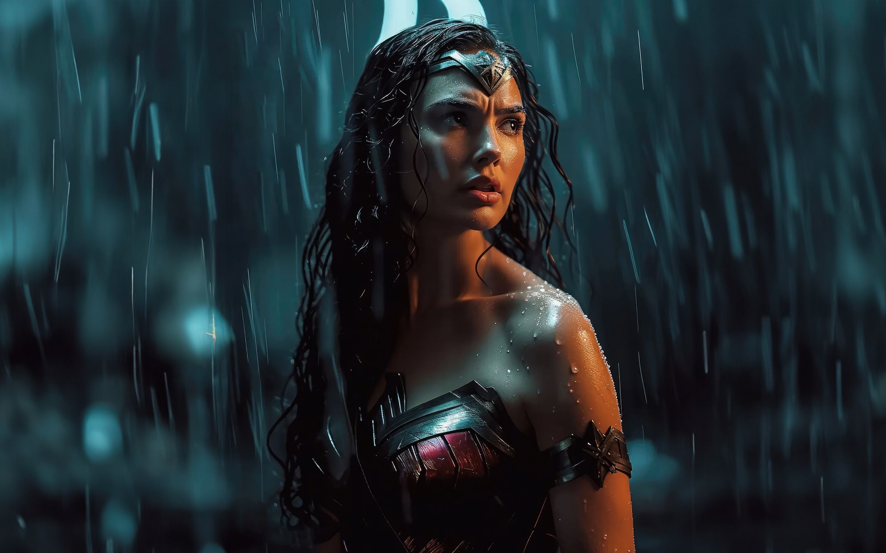 2880x1800 Wonder Woman Wallpaper 4K, AI art, Gal Gadot, Diana Prince