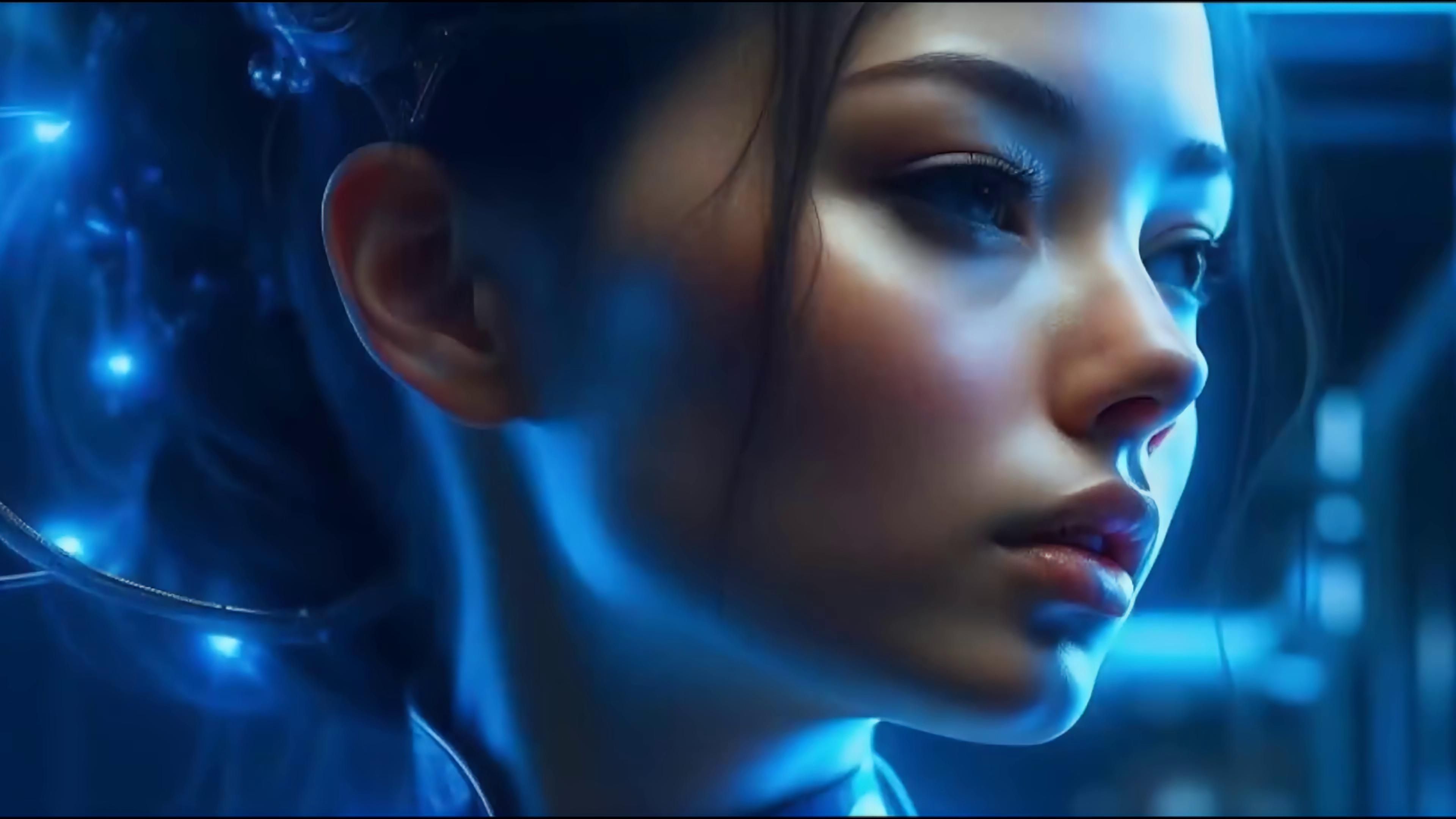 3840x2160 AI Girl Live Wallpaper