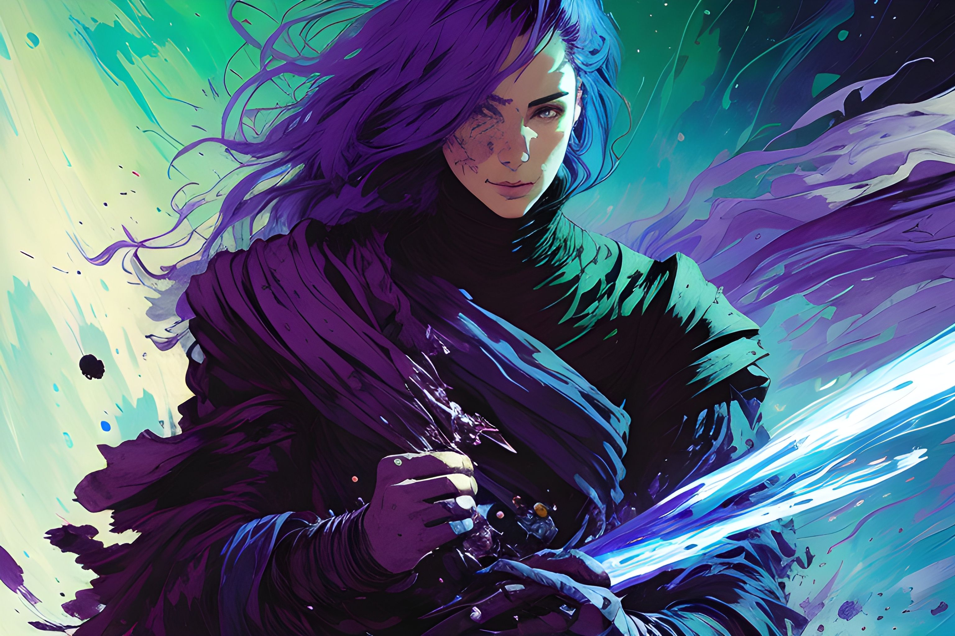 3072x2048 Female AI Warrior Art Wallpaper, HD Artist 4K Wallpaper, Image and Background