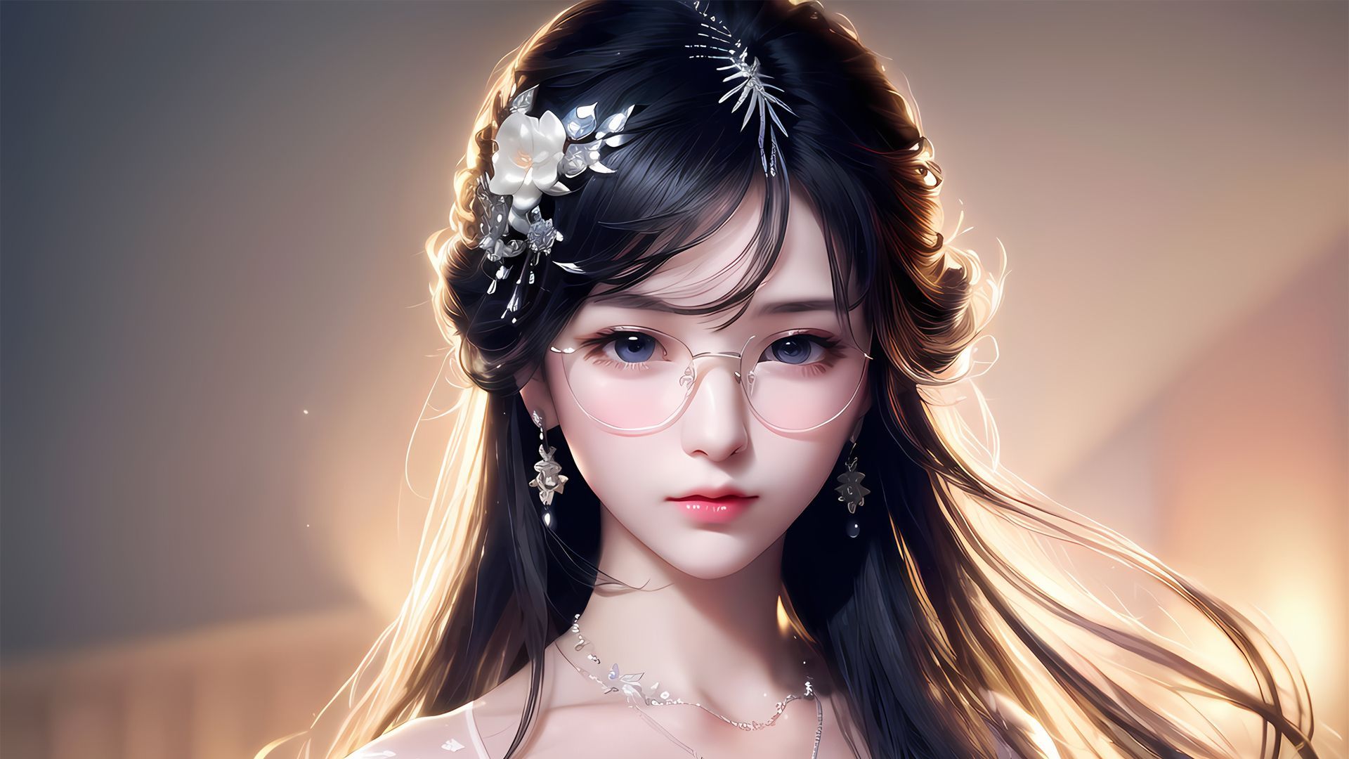 1920x1080 AI Art Girl 1920x1080 Wallpaper