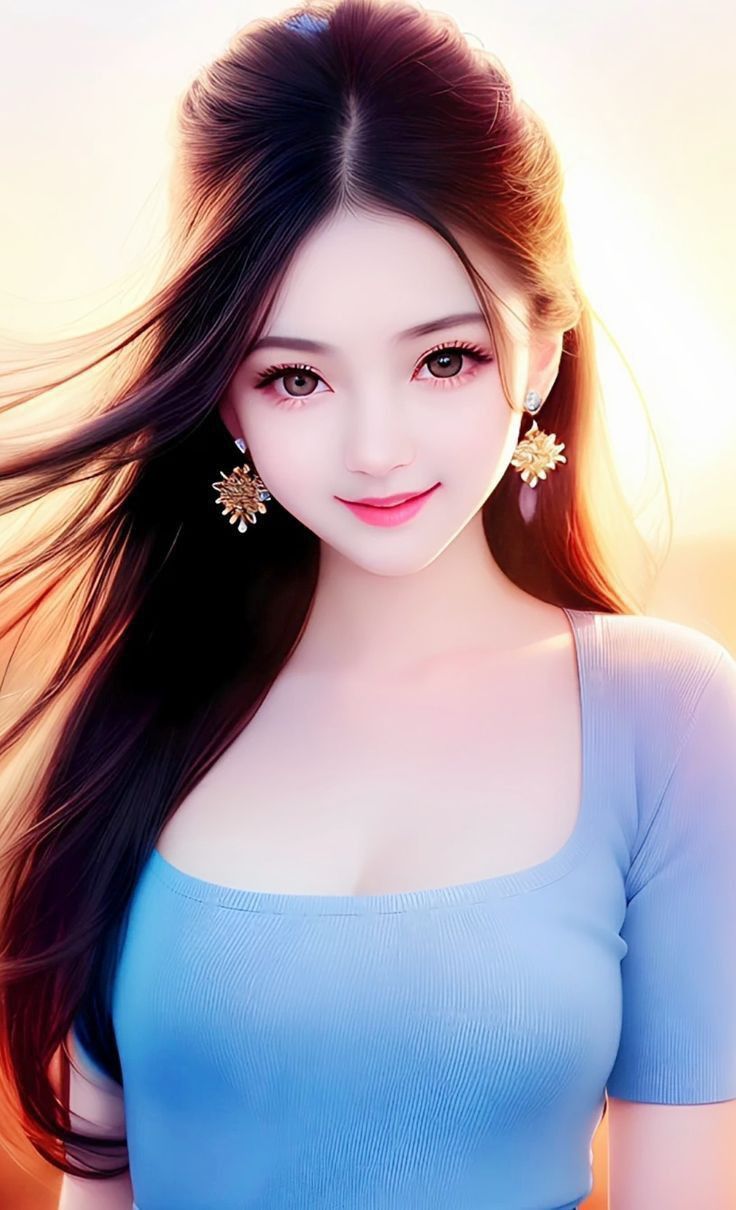 736x1210 beautiful ai girl wallpaper HD 1080
