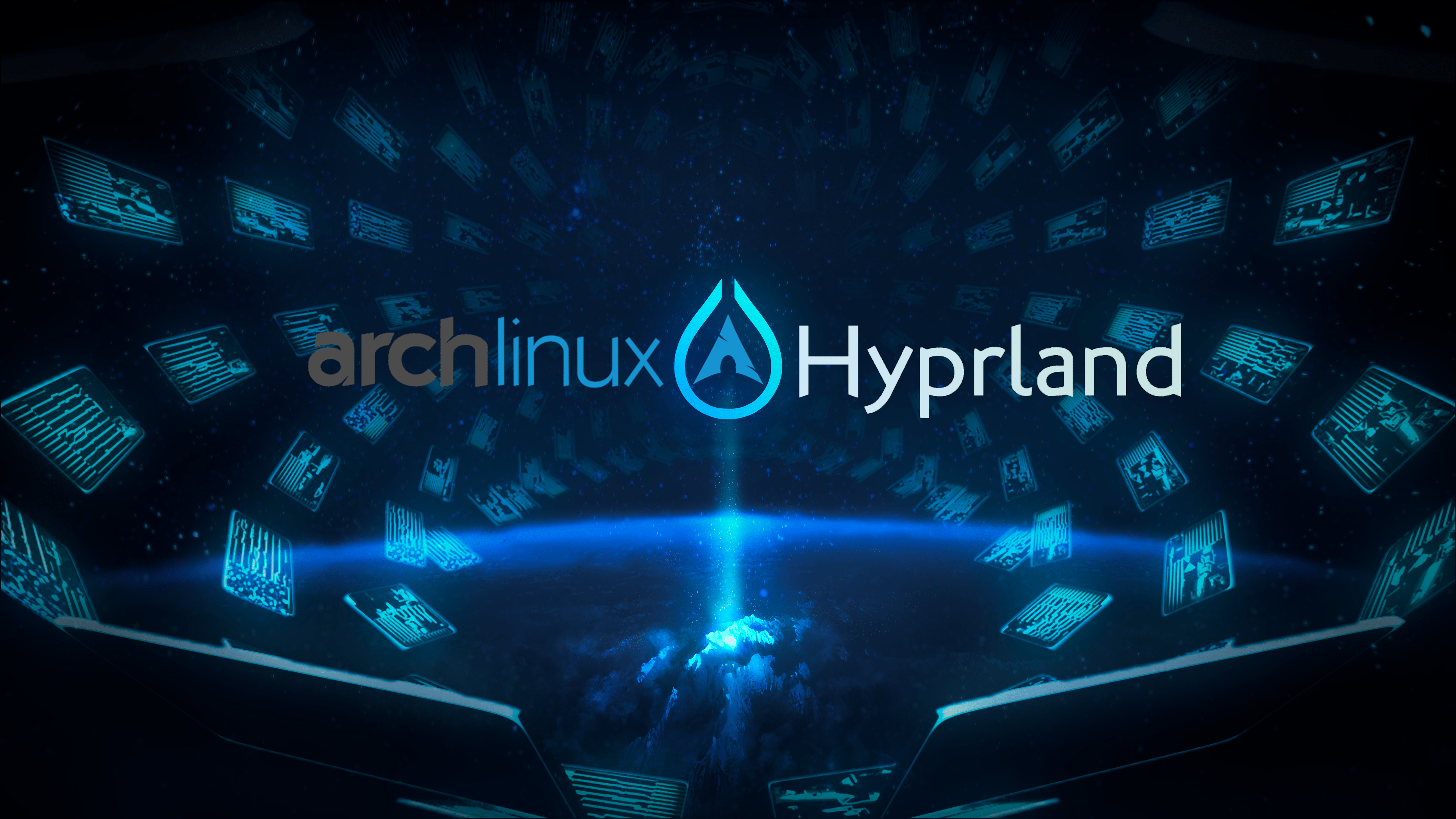 3840x2160 Hyprland Arch Wallpaper