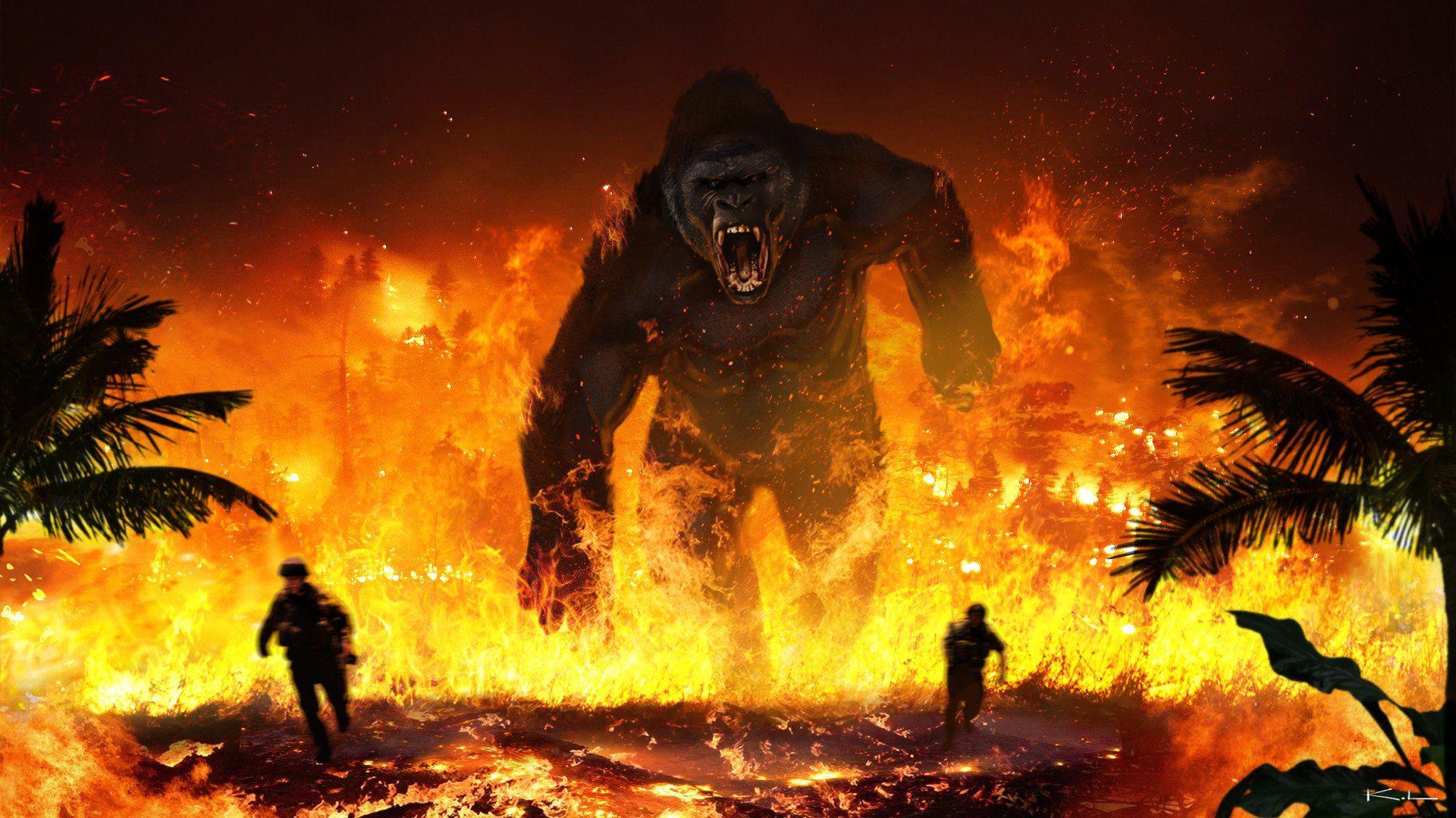1920x1080 Kong: Skull Island HD Wallpaper. Background Image
