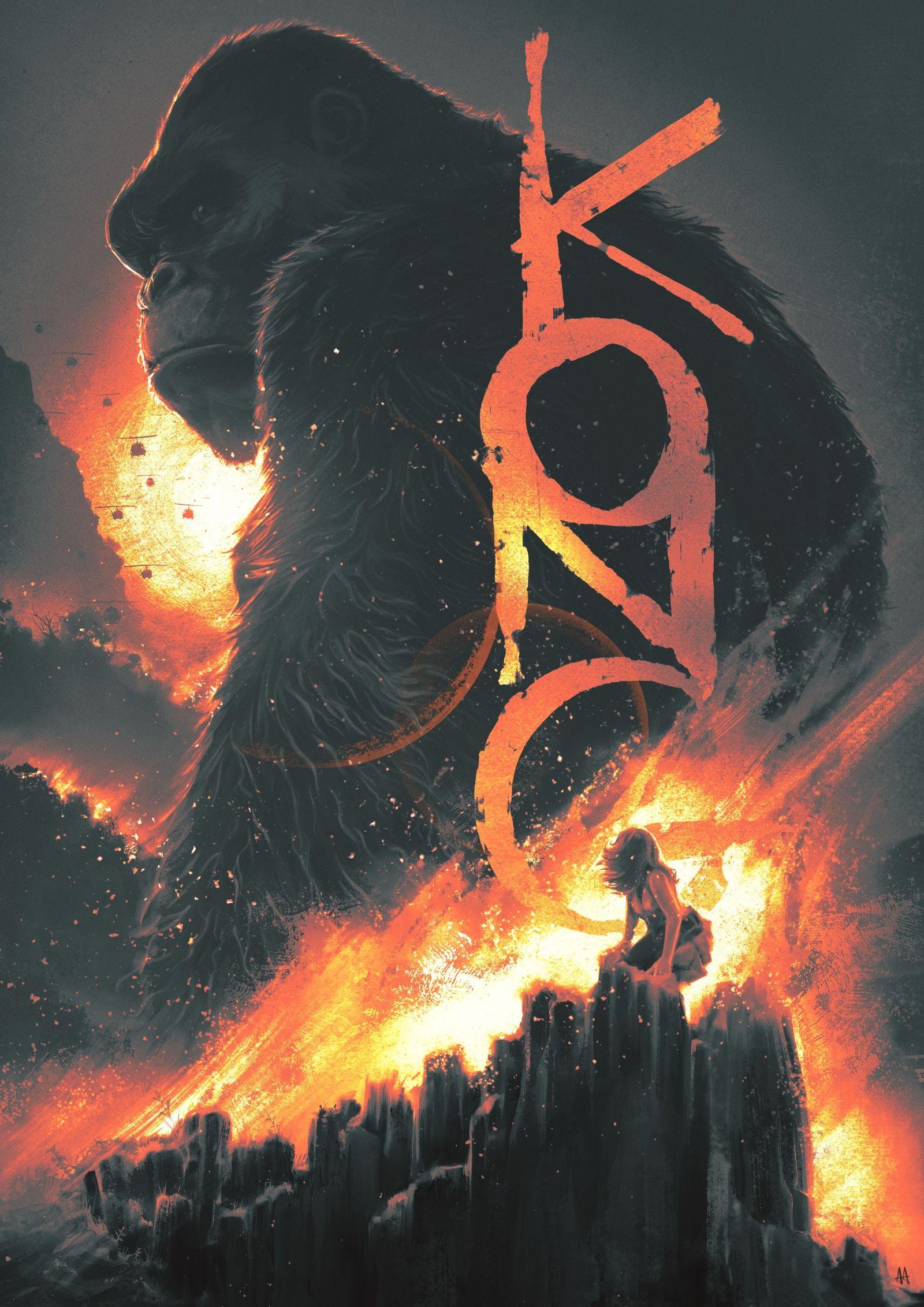 1600x2263 Kong: Skull Island (2017) [1600 x 2263]