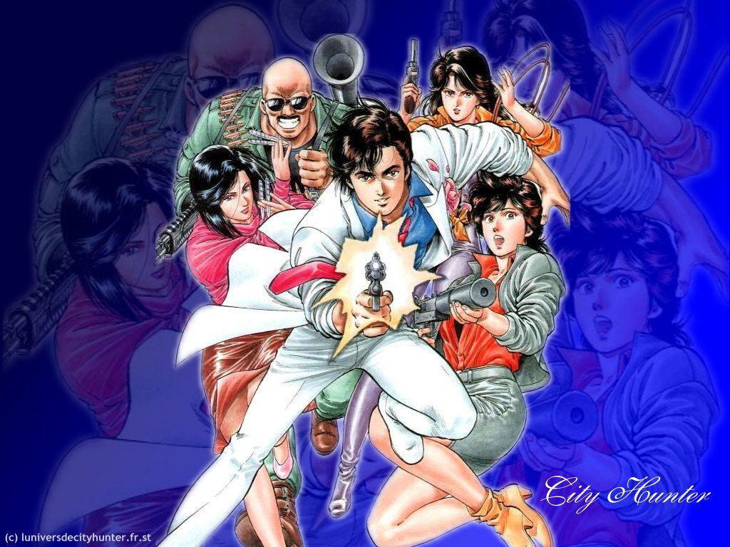 1024x768 City Hunter. Free Anime Wallpaper Site