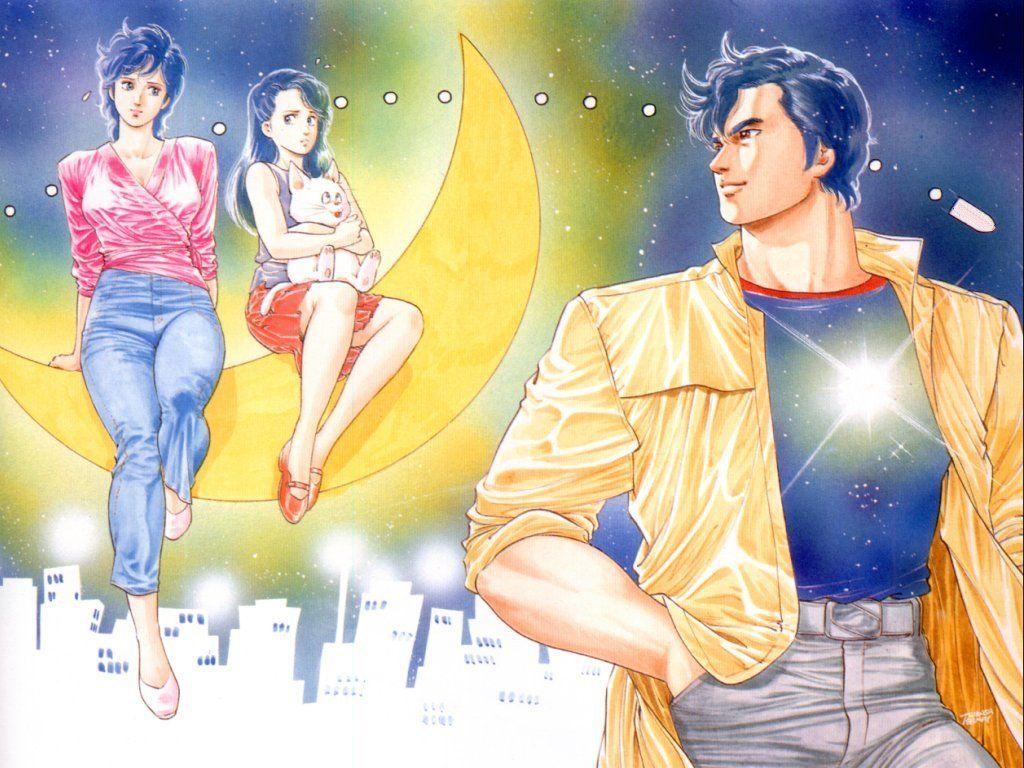 1024x768 City Hunter. Free Anime Wallpaper Site