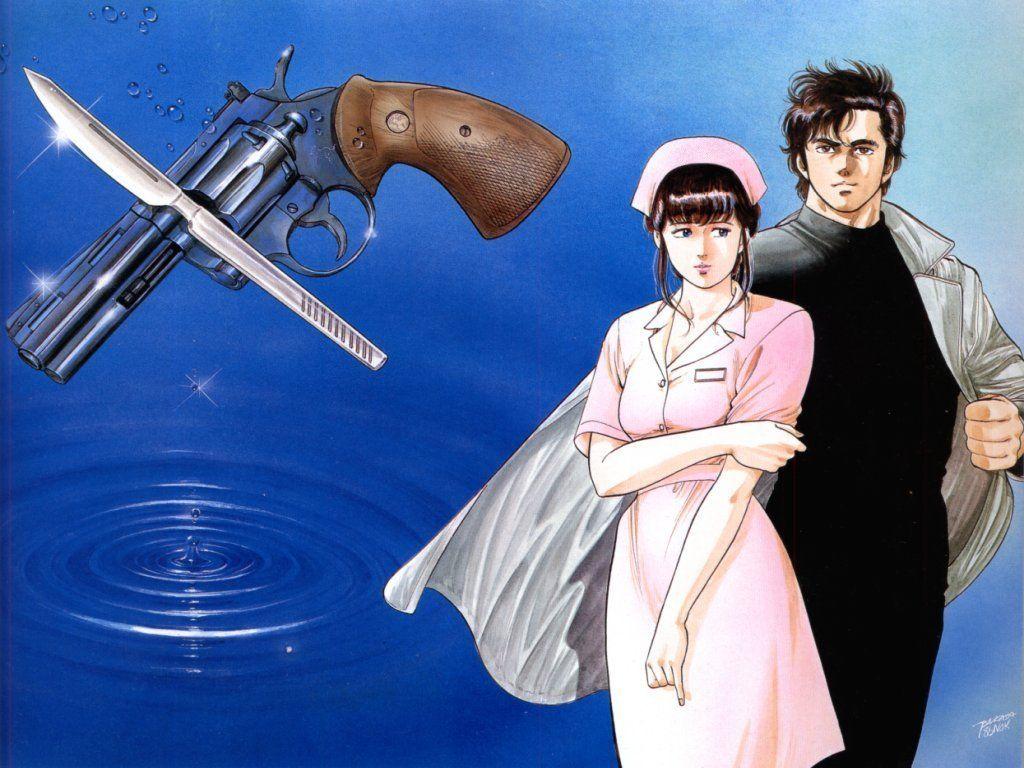 1024x768 City Hunter. Free Anime Wallpaper Site