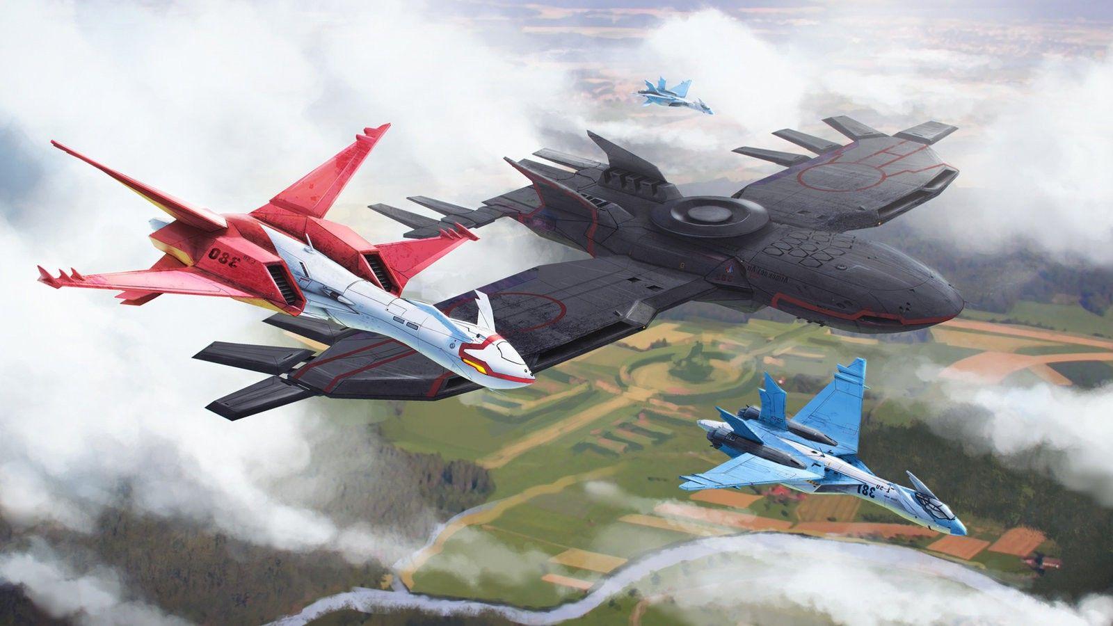 1600x900 Free download Latios Latias Jets Ace Combat Wallpaper HD