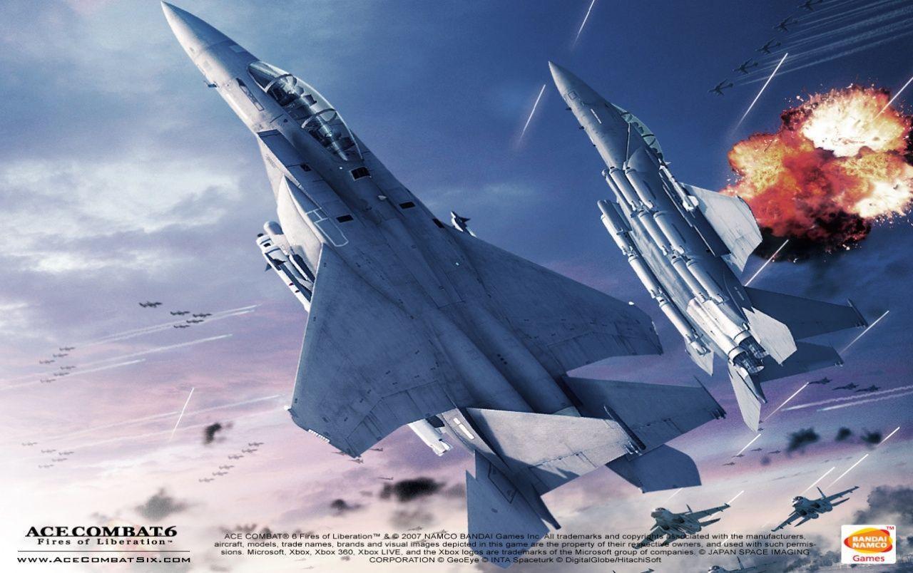1280x804 Ace Combat 6 wallpaper. Ace Combat 6