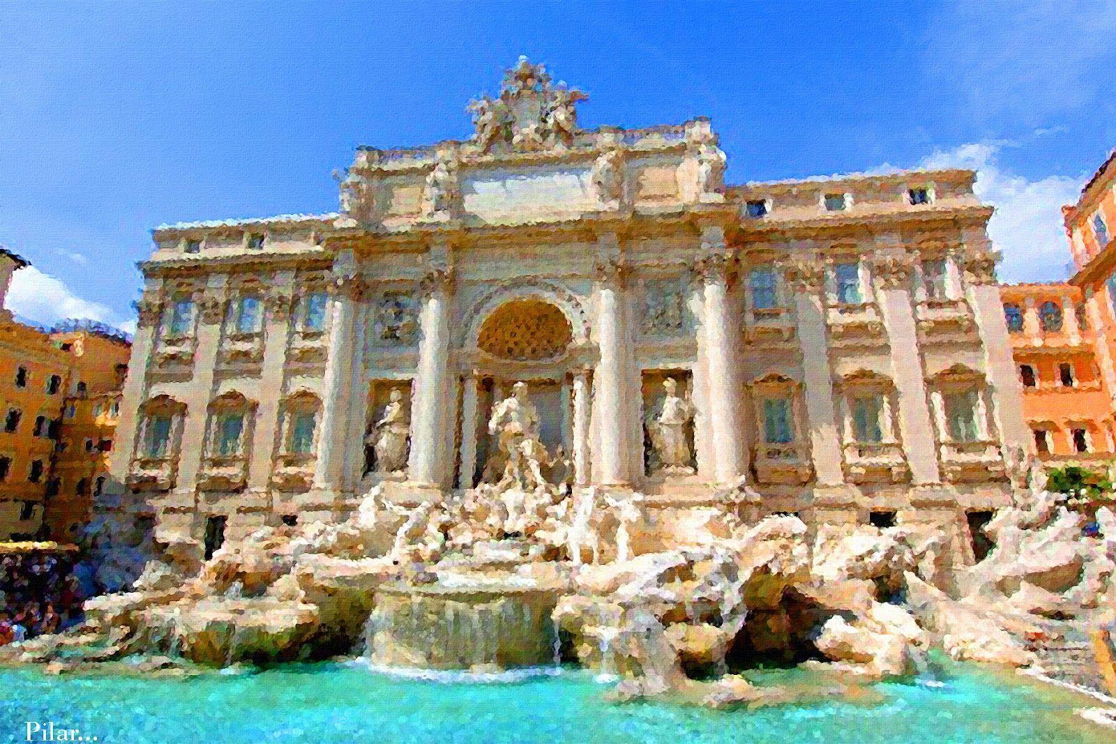 Fontana Di Trevi Wallpapers Top Free Fontana Di Trevi Backgrounds Wallpaperaccess