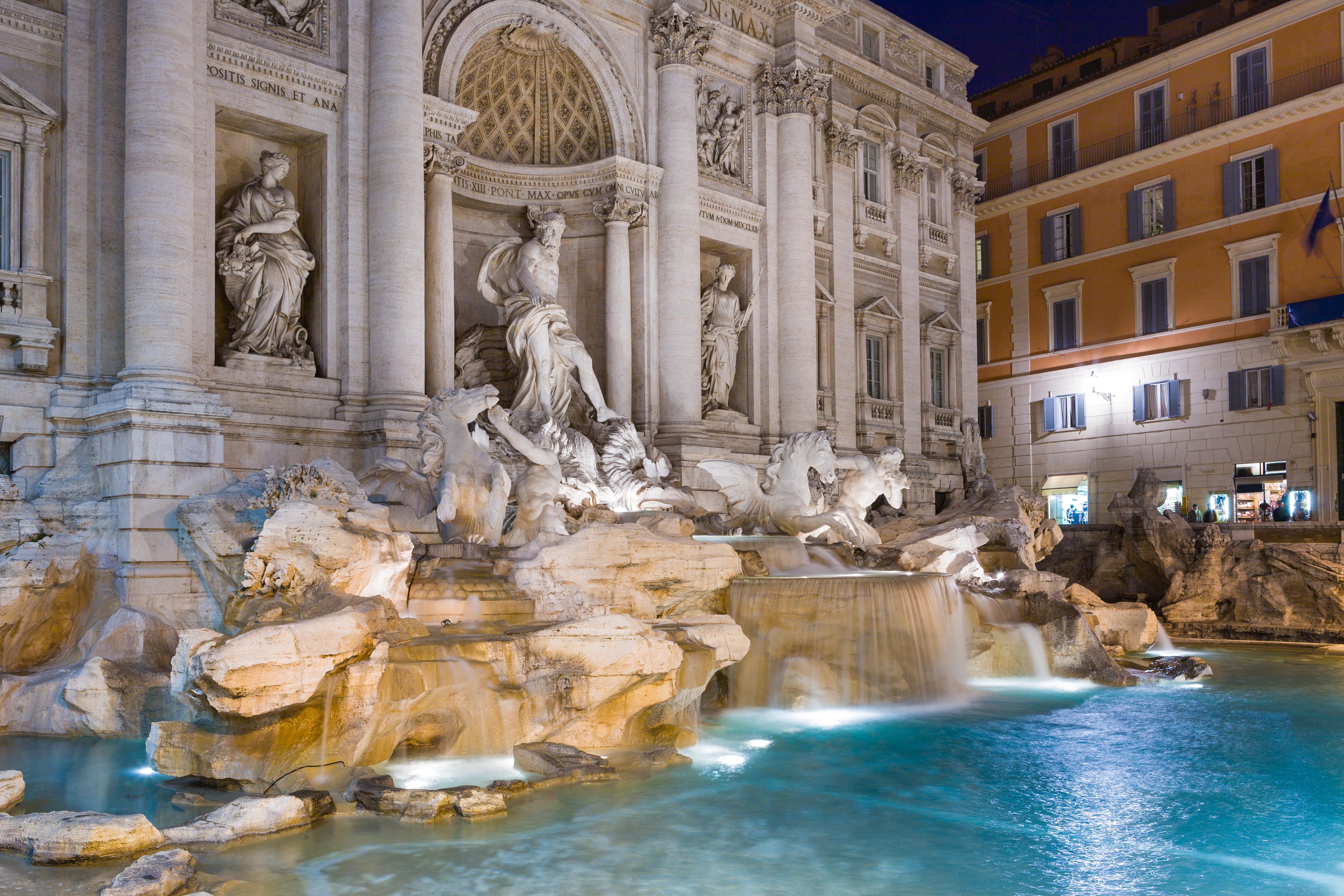 4758x3173 Trevi Fountain Wallpaper. Trevi