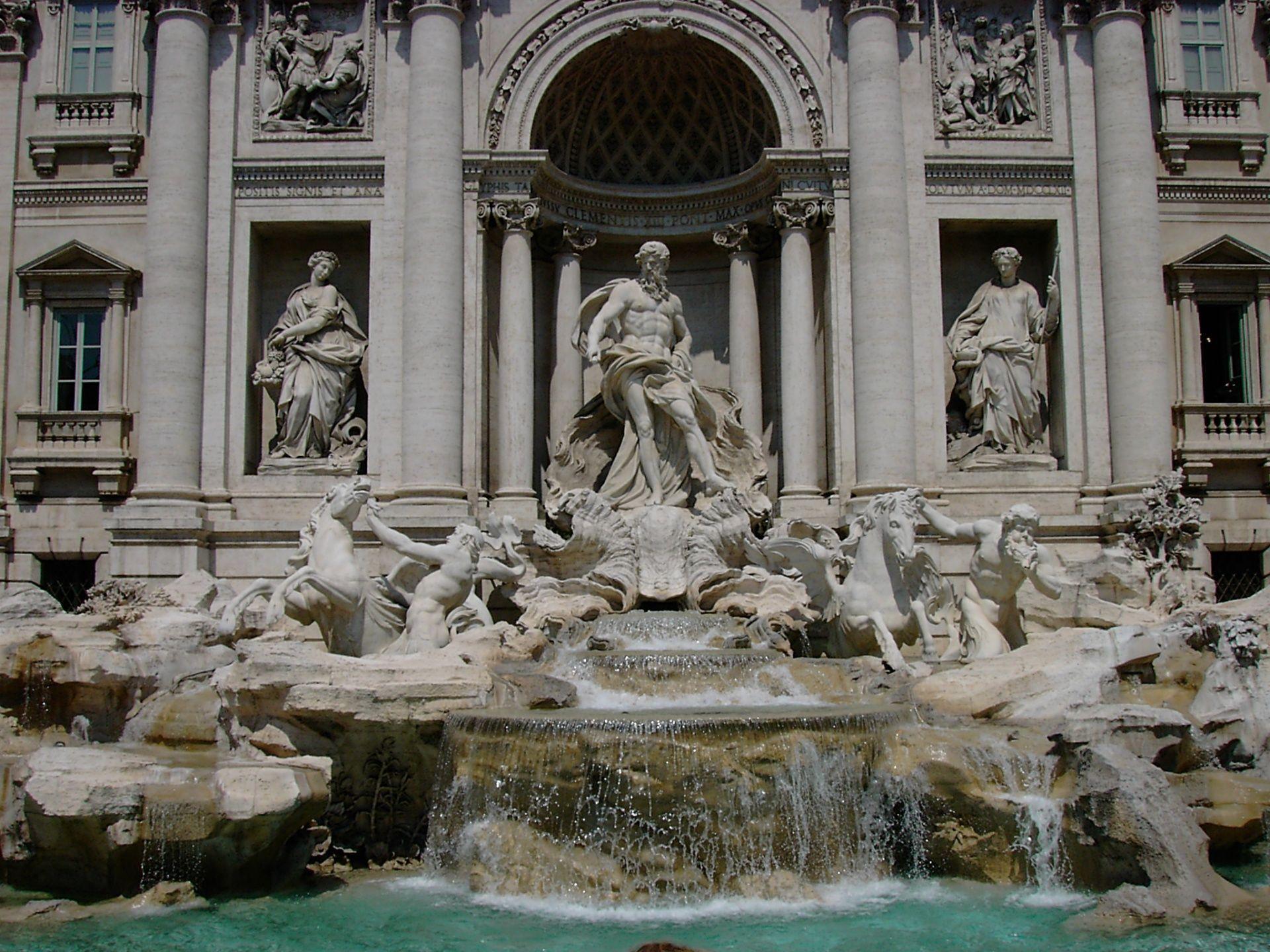 1920x1440 Fontana di Trevi wallpaper. Fontana di Trevi