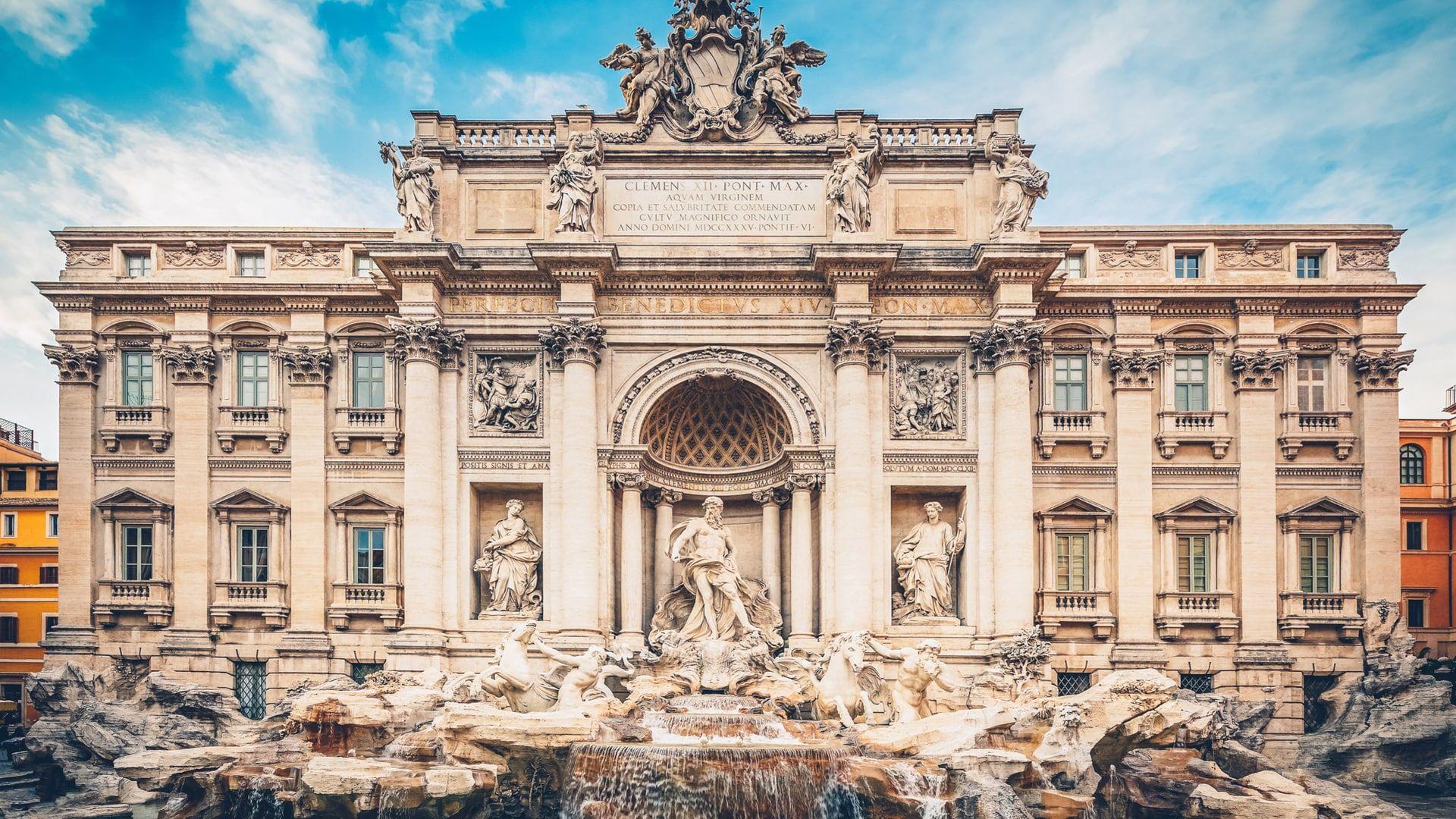 1920x1080 5 Star Hotel In Rome. Iberostar Grand Fontana Di Trevi
