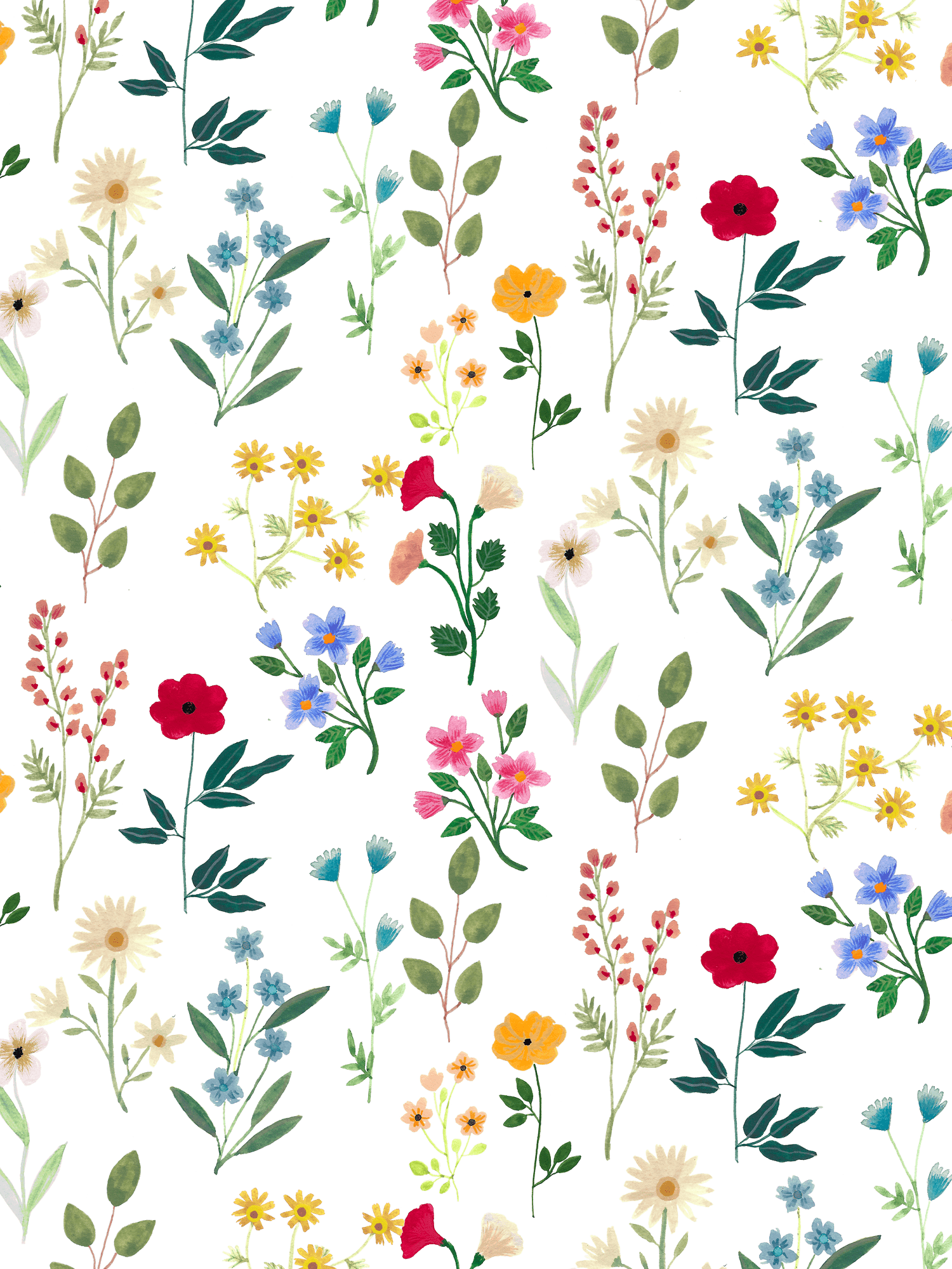 Flower Background Drawing Aesthetic picdingis