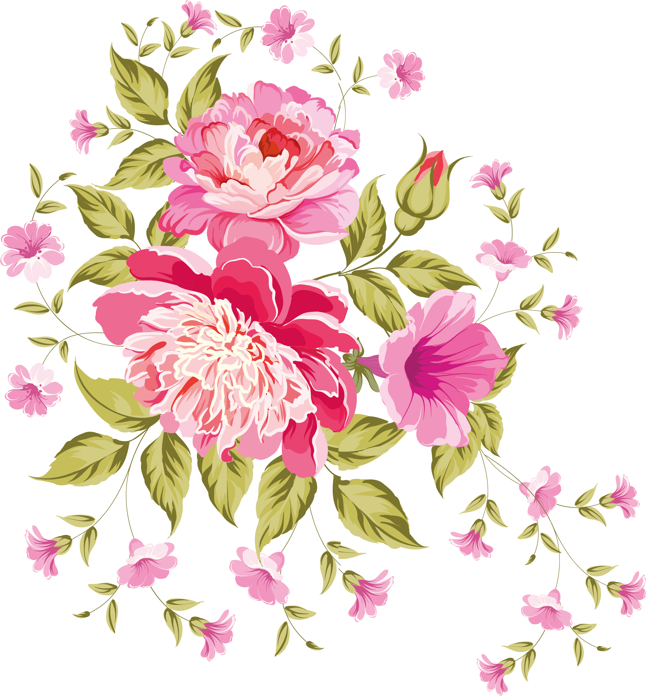 Flower Drawing Wallpapers - Top Free Flower Drawing Backgrounds ...