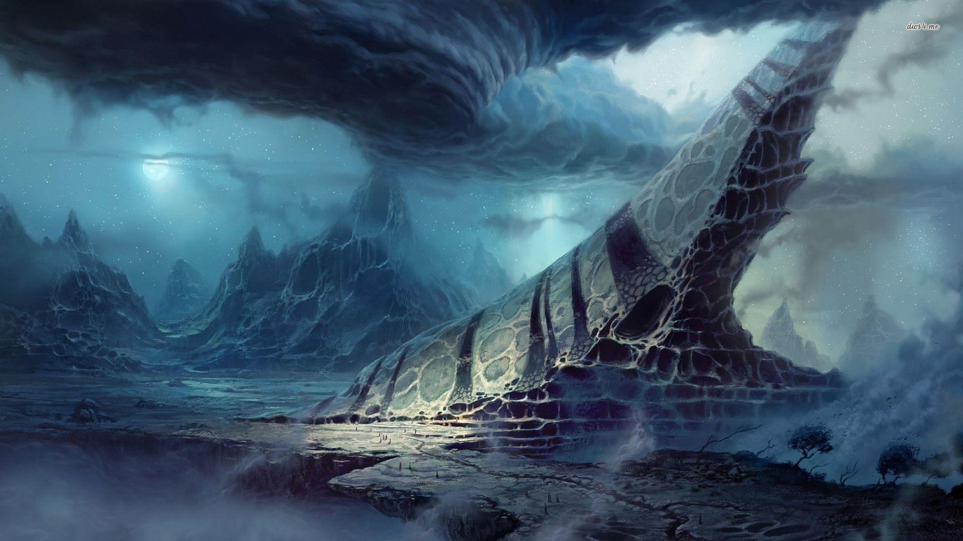 1920x1080 Fantasy Landscape Wallpaper[1920×1080]