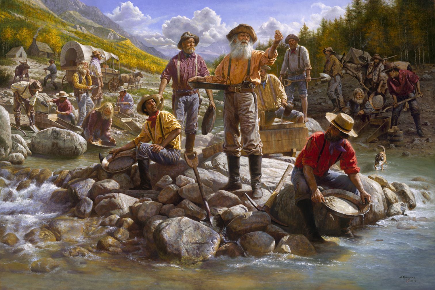 1512x1007 California Gold Rush Wallpaper
